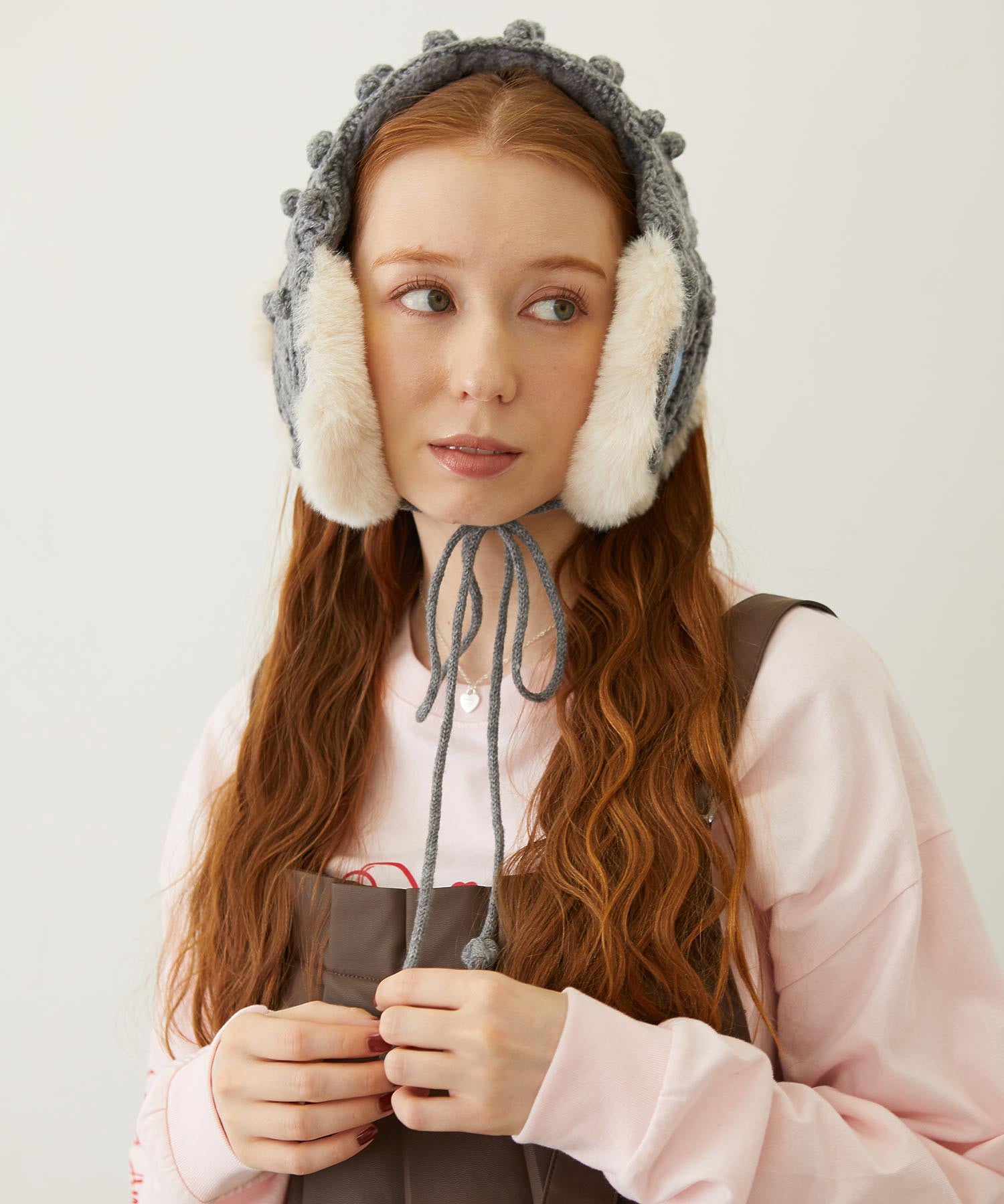 CABLE KNIT EARMUFFS