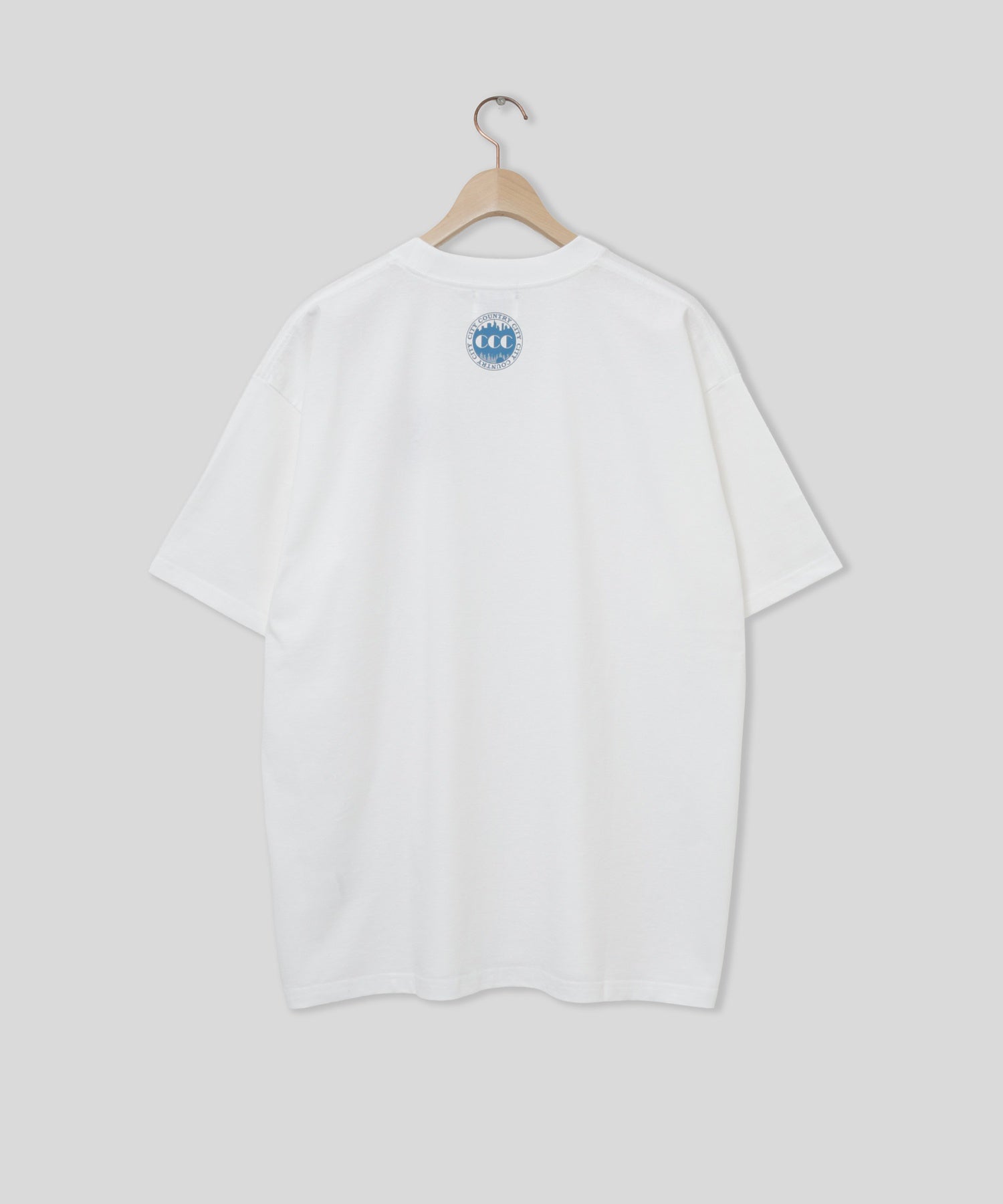CCC/シティーカントリーシティー/EMBROIDERED LOGO COTTON T-SHIRT 261T012