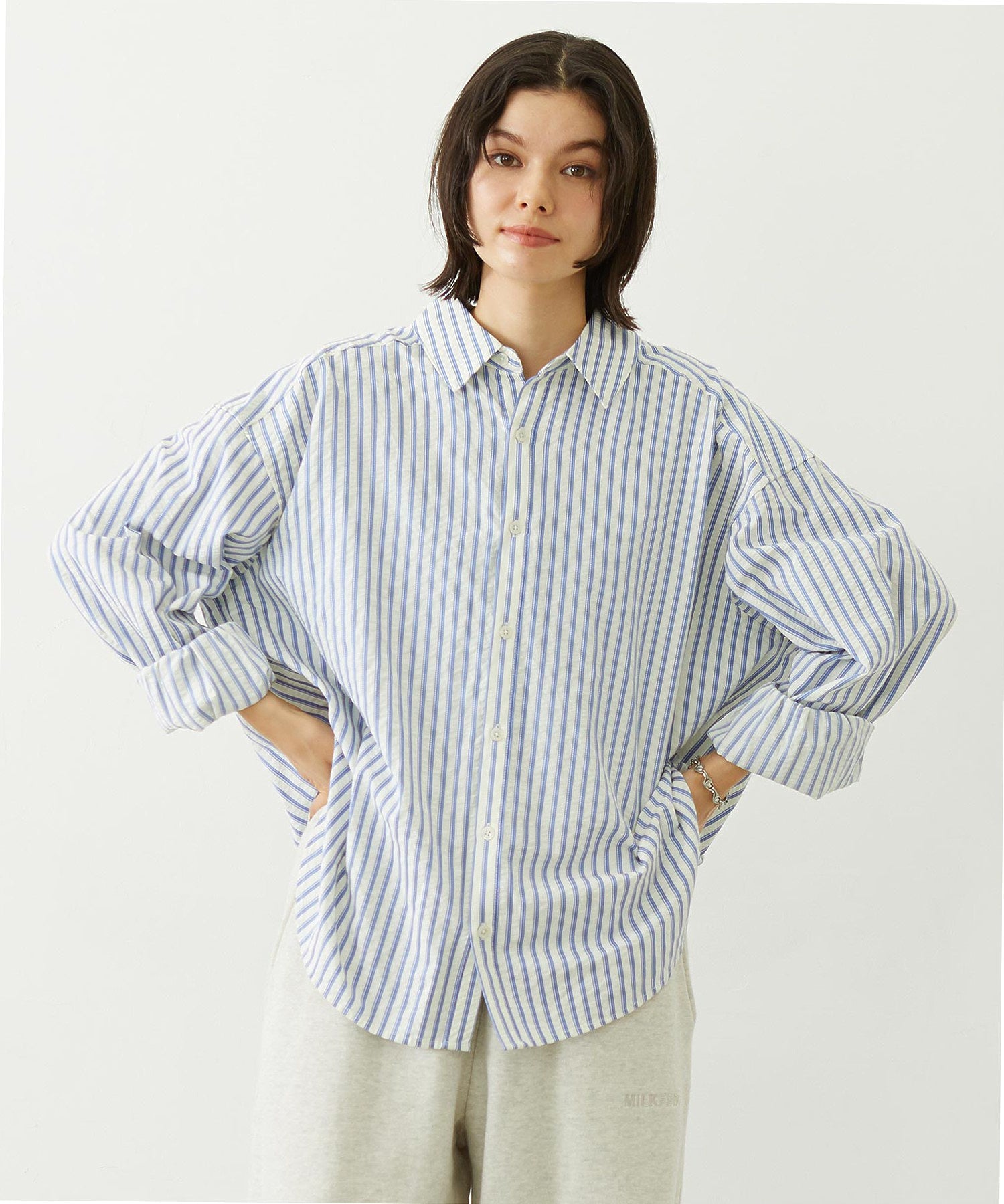2WAY OVERSIZED SHIRT