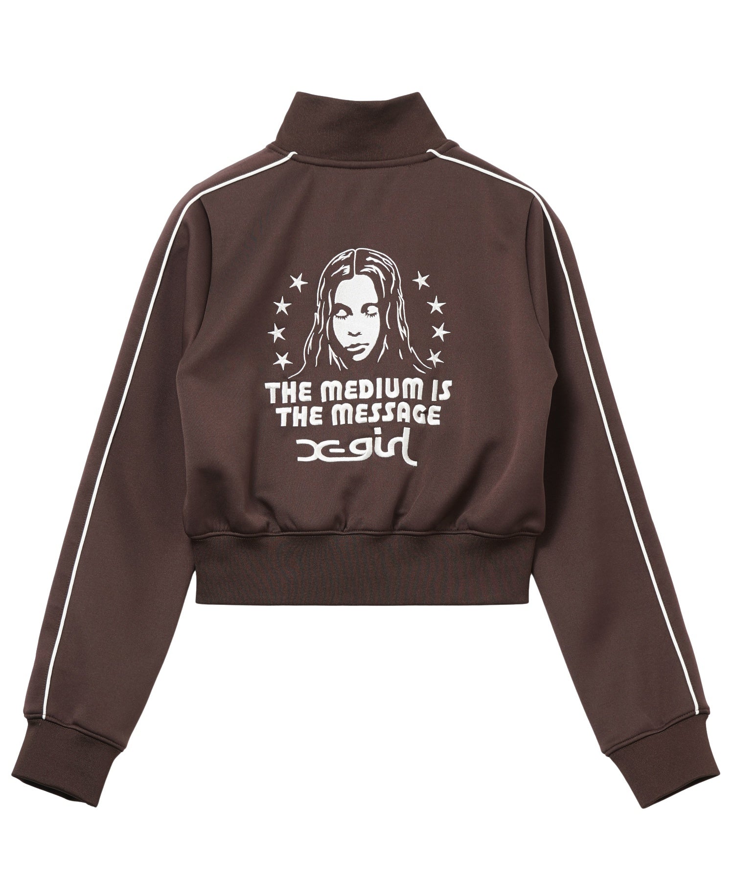 STAR AND FACE COMPACT TRACK JACKET