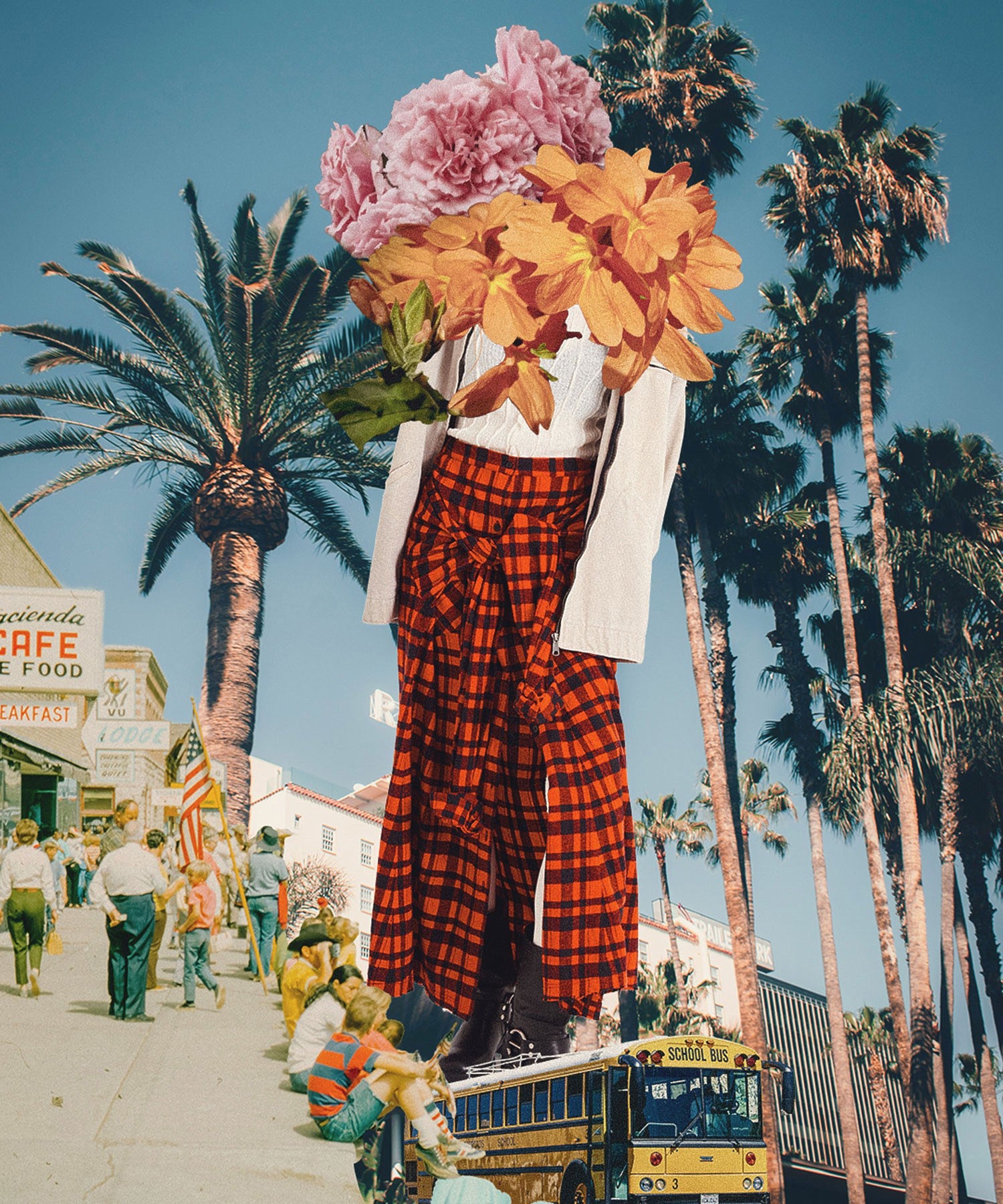 【ROSE BUD別注】INDIA IS BEAUTIFUL/3WAY FLANNEL SHIRT SKIRT