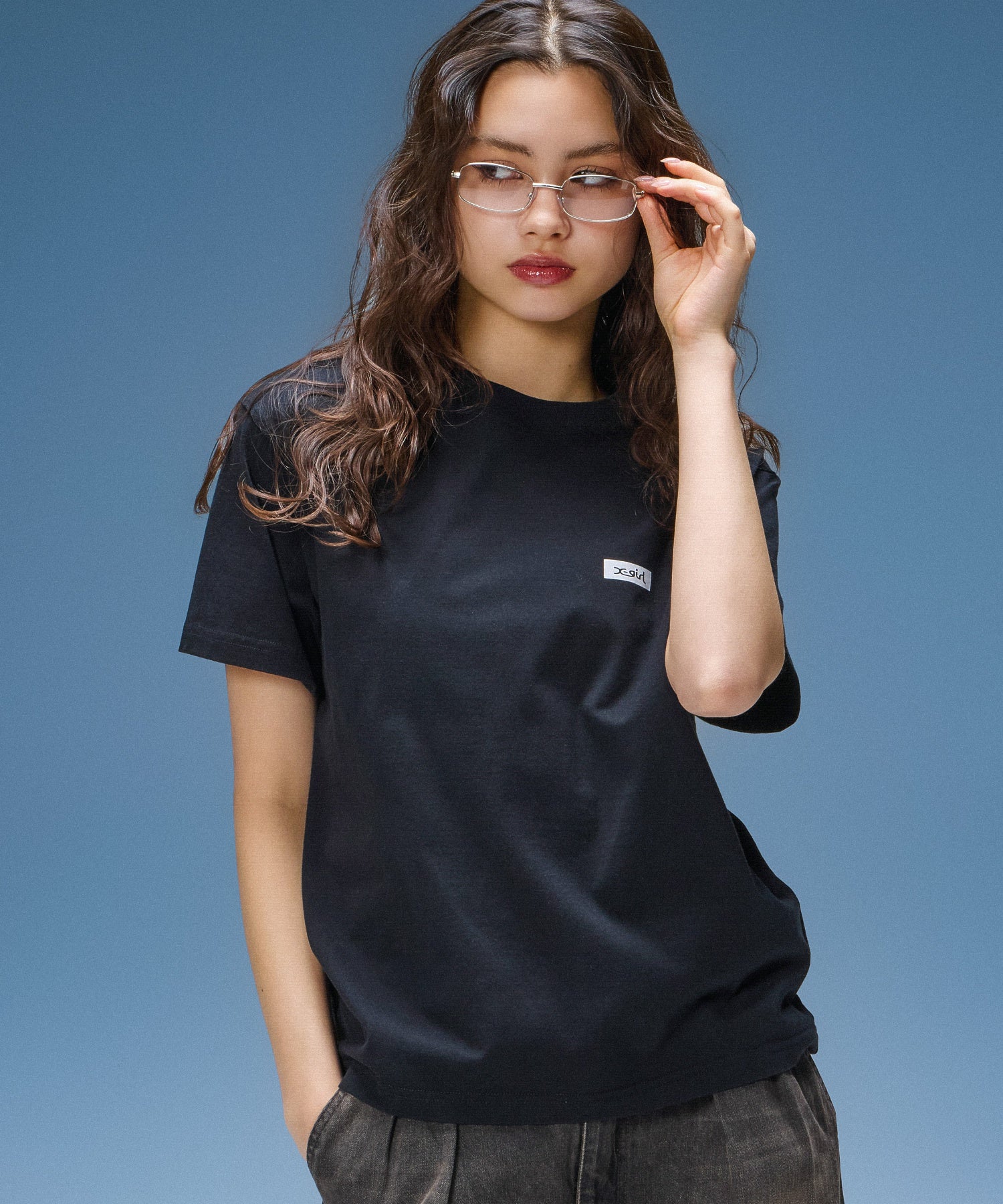 X-girl HISTORY S/S TEE