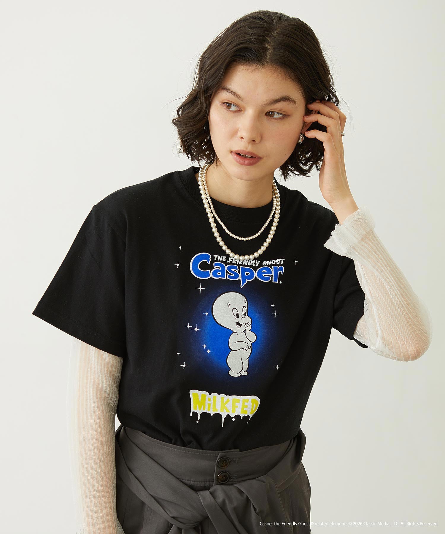 MILKFED. / CASPER THE FRIENDLY GHOST / S/S TEE