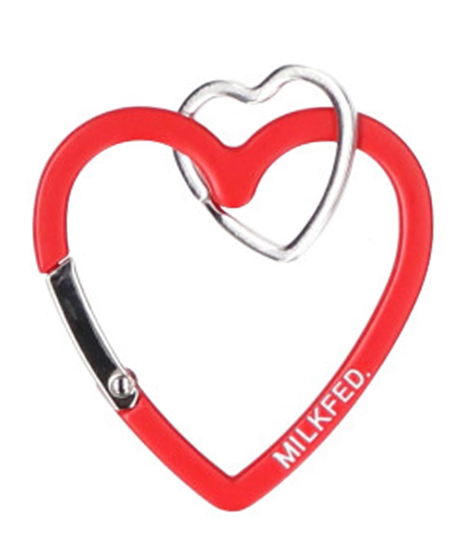 HEART CARABINER MILKFED.
