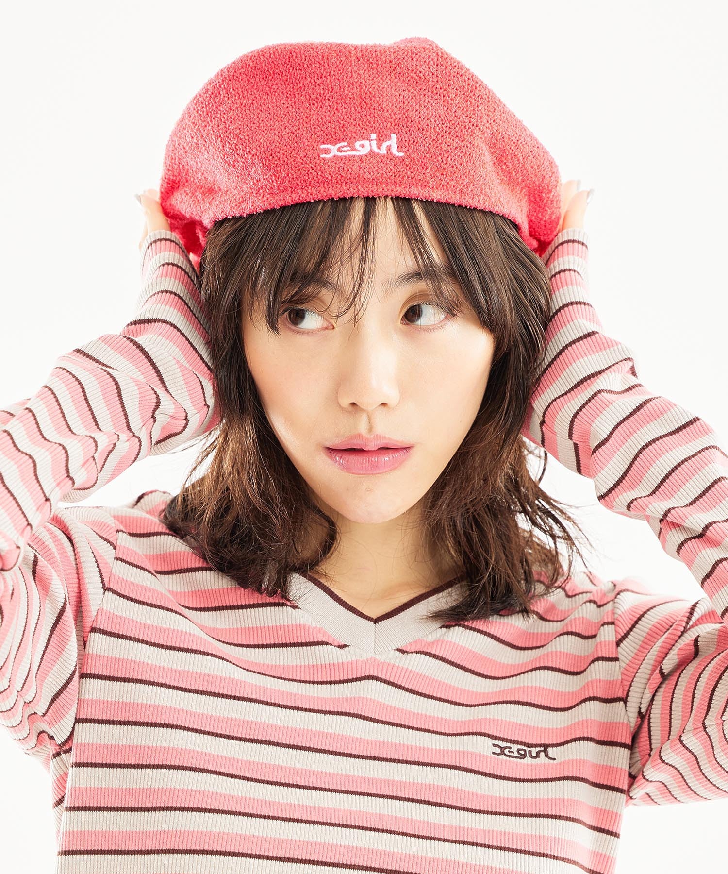 MILLS LOGO HUNTING CAP X-girl