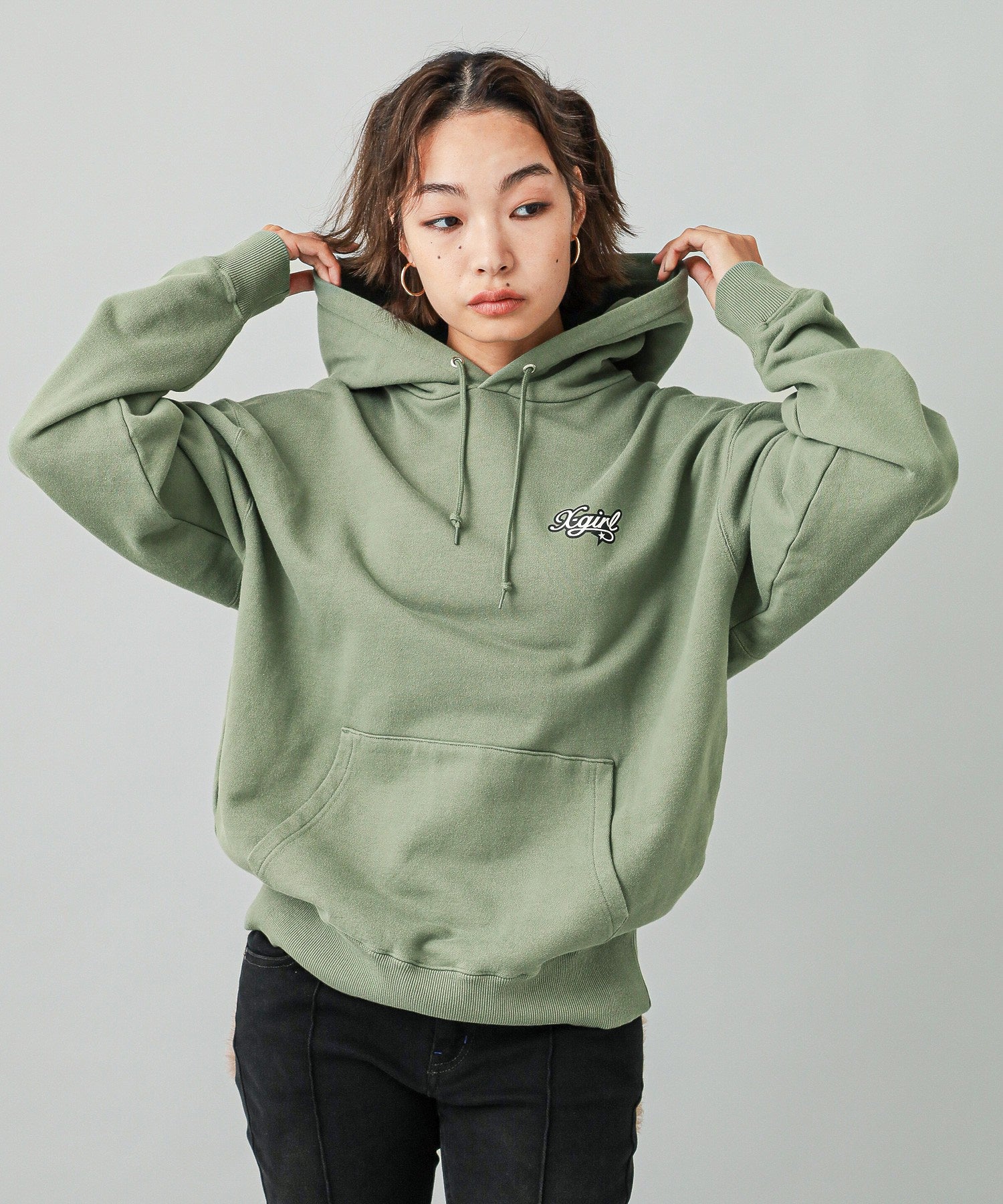 FACE AND STARS SWEAT HOODIE