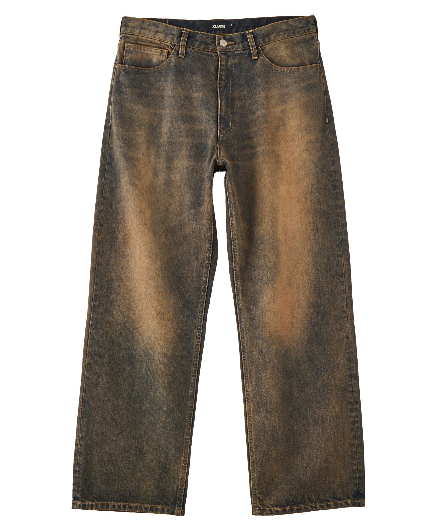 FADED DENIM PANTS