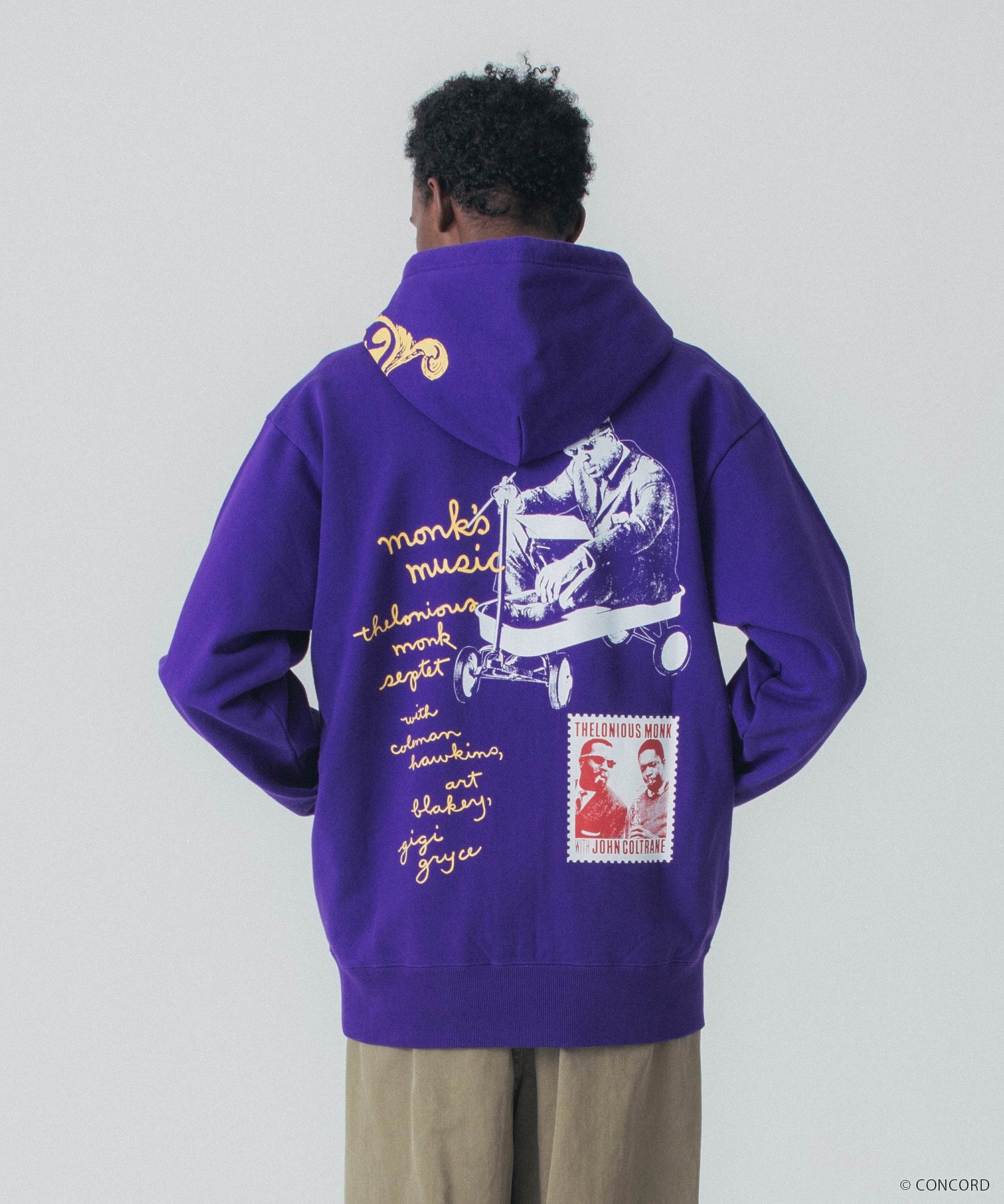 THELONIOUS MONK ZIP HOODIE