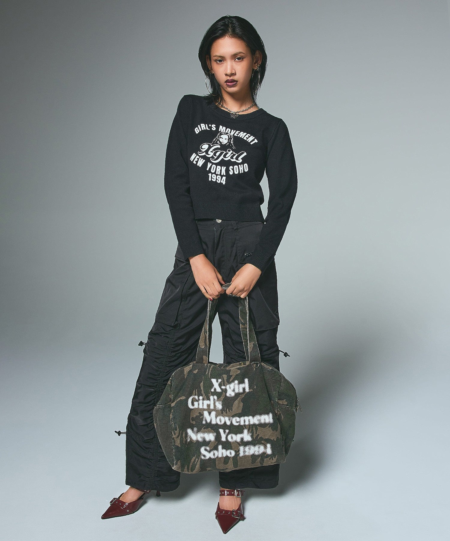 HAZY LOGO 2WAY BIG TOTE BAG