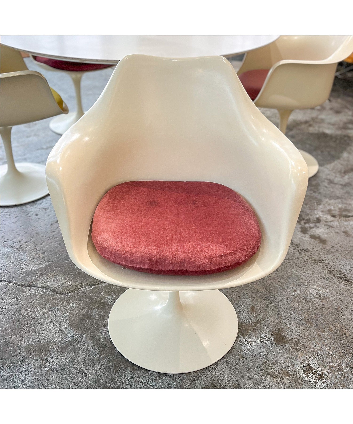 Saarinen Tulip Arm Chair / Eero Saarinen / Knoll / 1960年代製