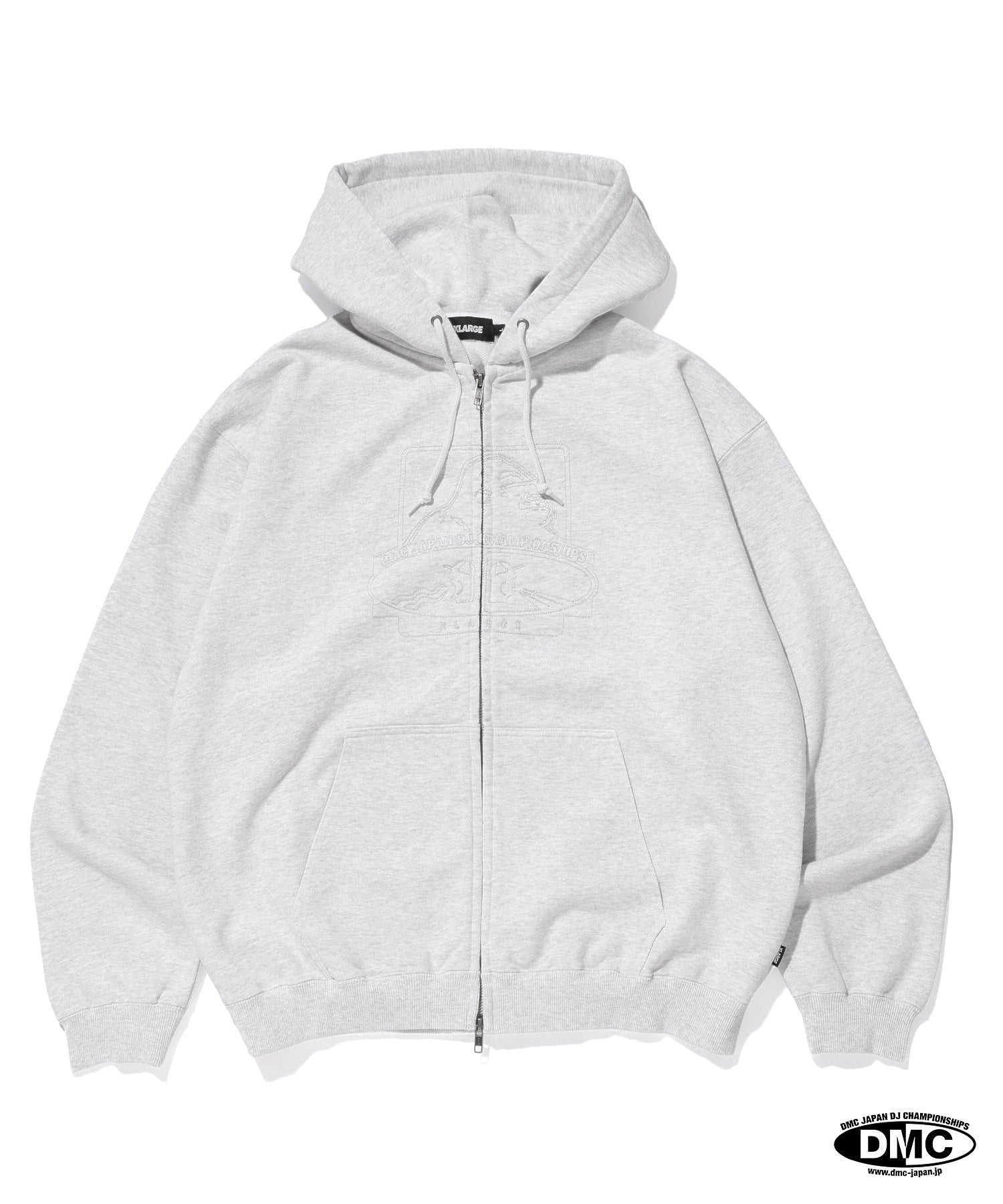 XLARGE×DMC ZIP UP HOODED SWEATSHIRT