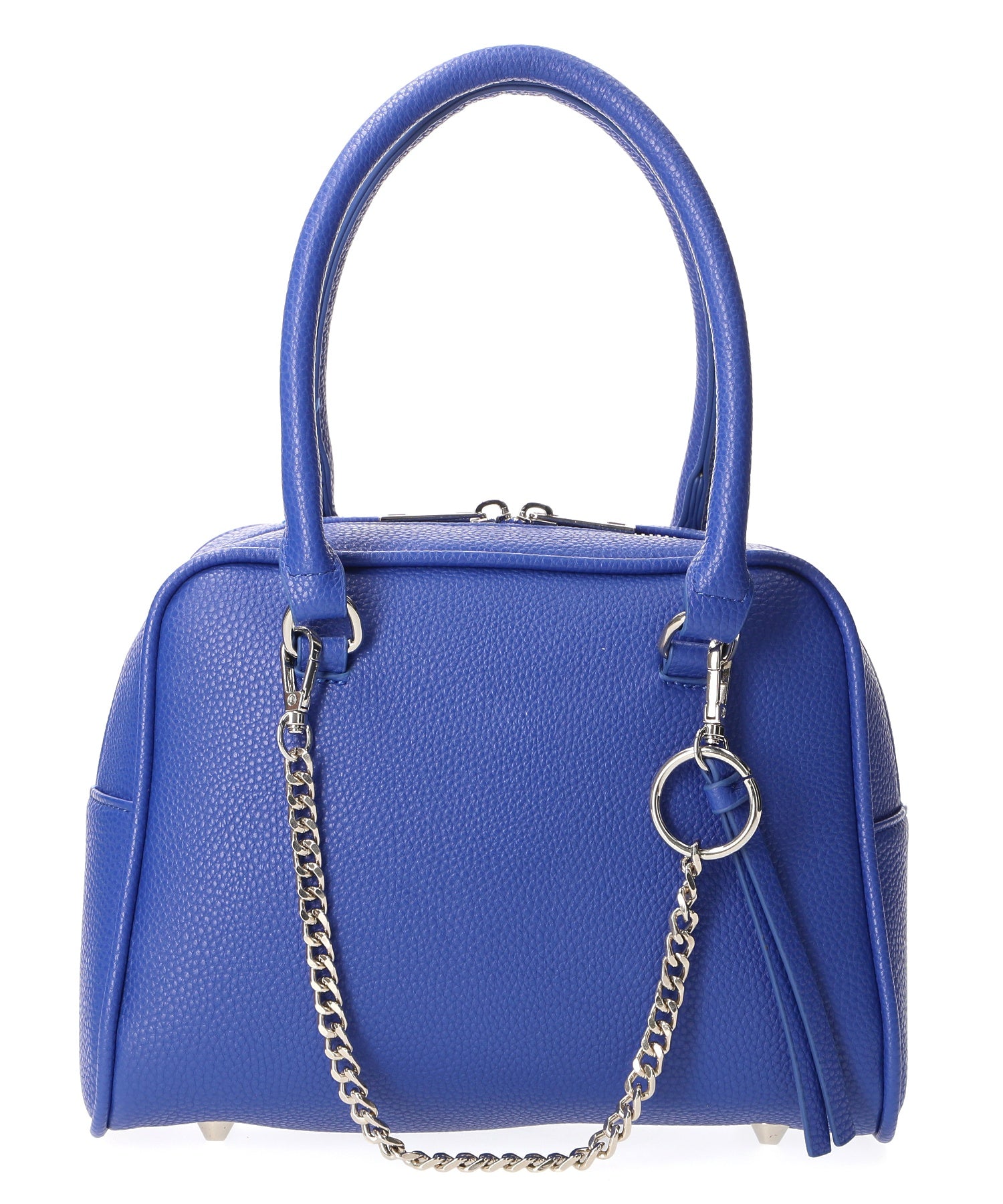 VELETTO/CHAIN CHARM BOSTON BAG