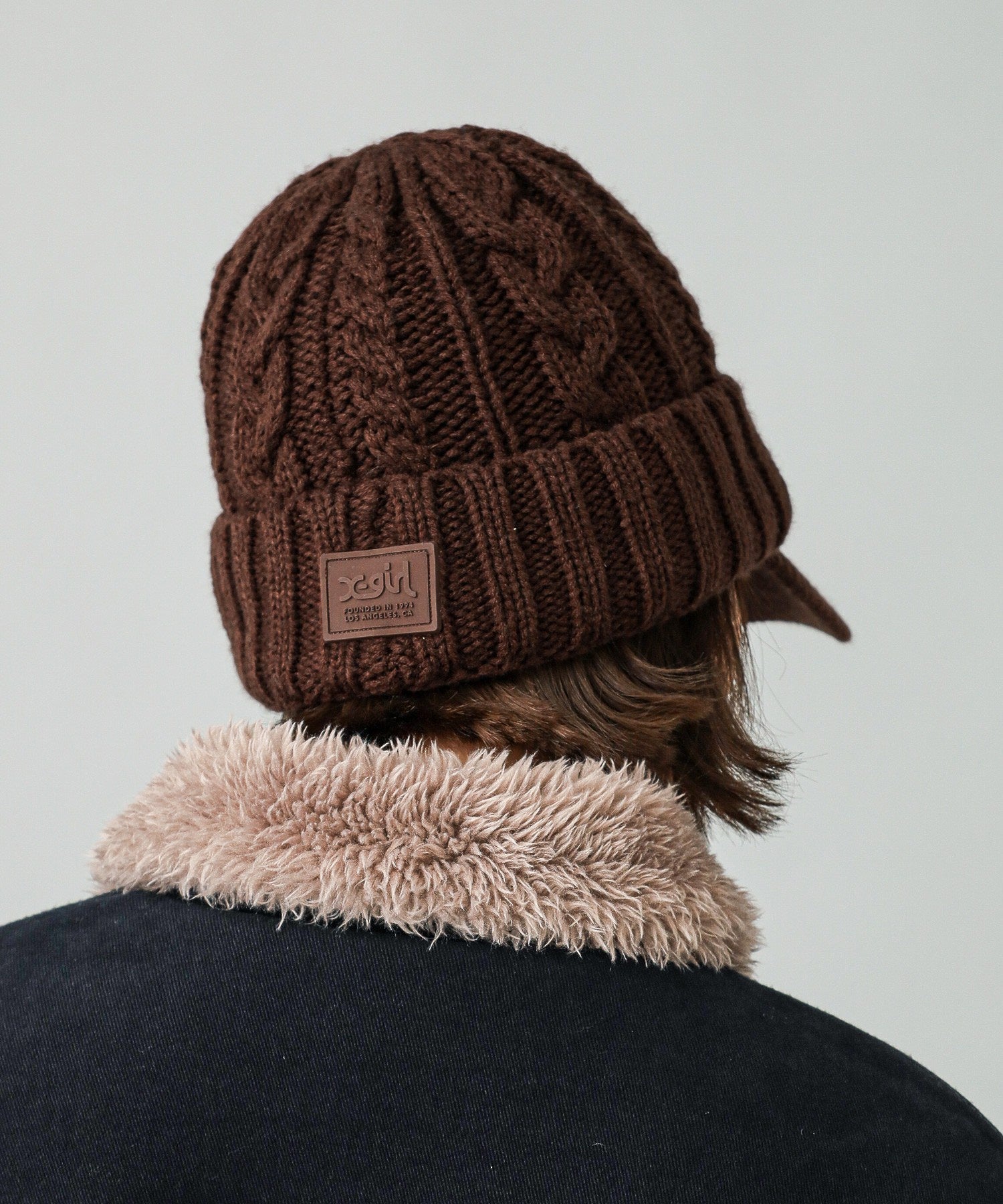 KNIT CASQUETTE