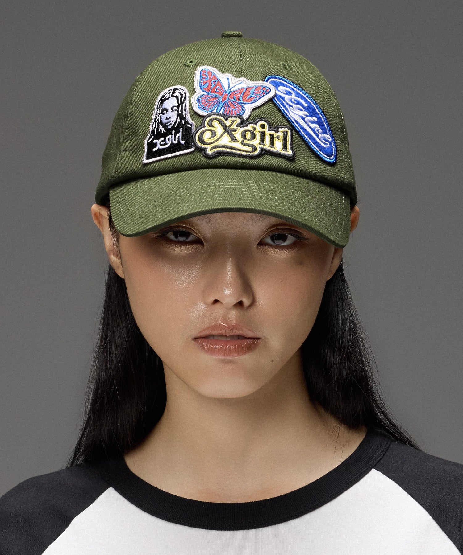 X-girl PATCHES CAP