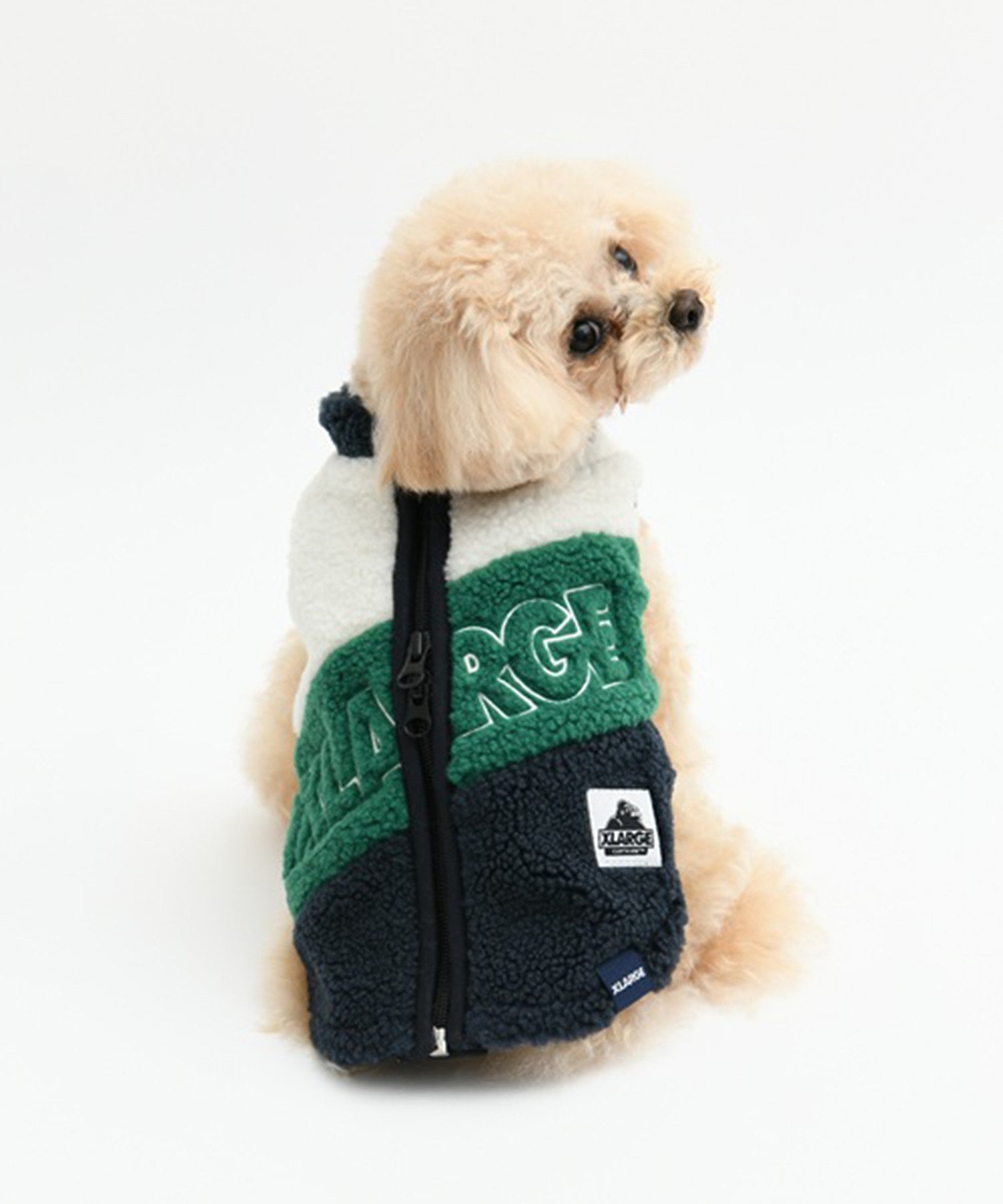 【XLARGE DOGWEAR】ラグOG切り替えフーディー