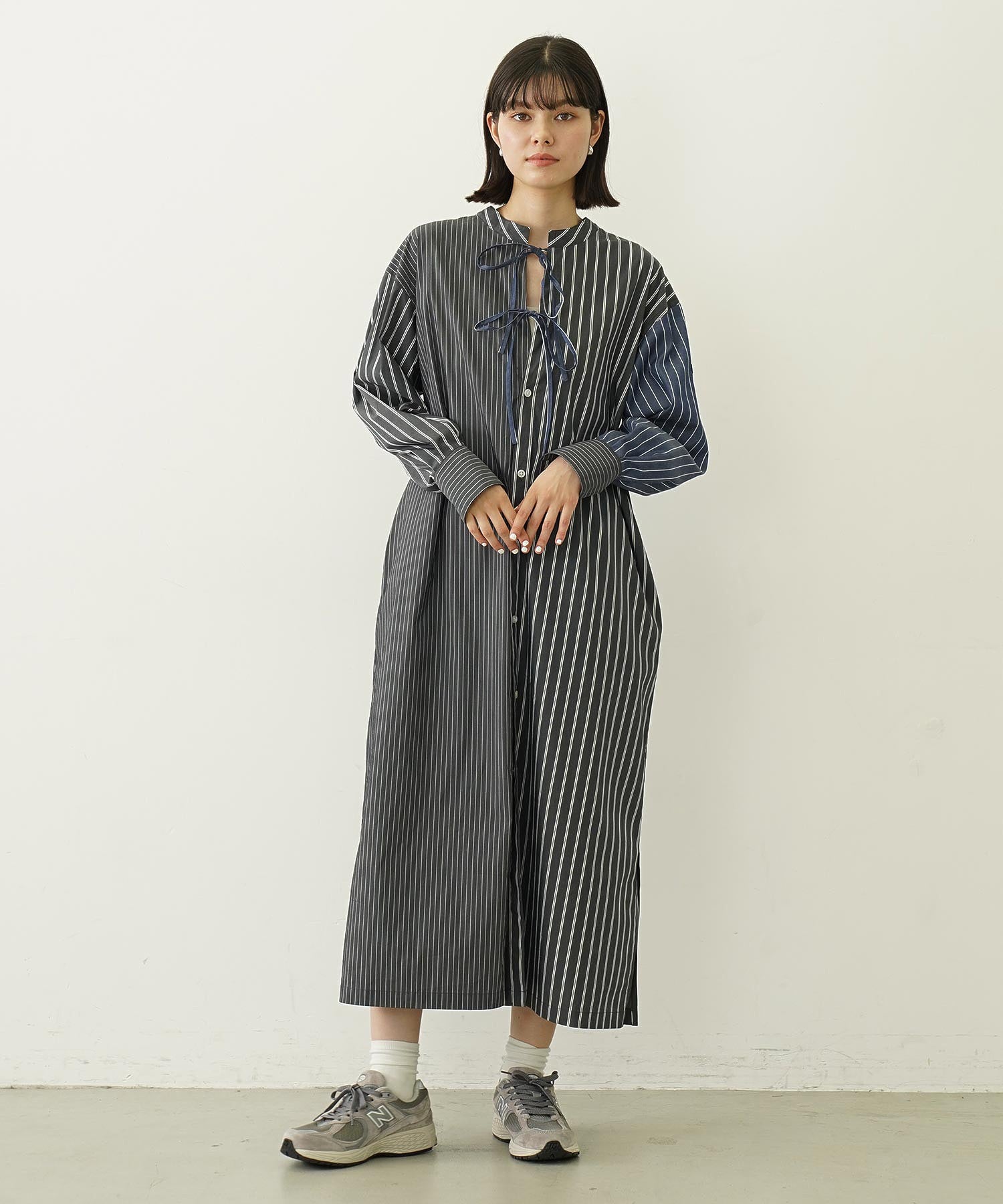 STRIPED SKIPPER DRESS