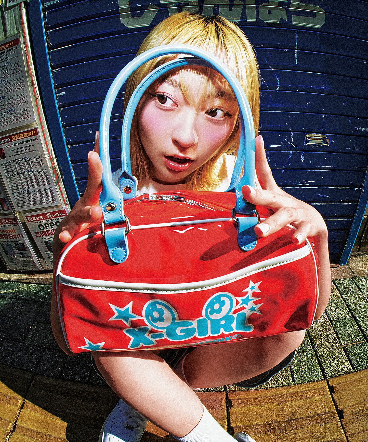 X-girl × VTP BOWLING BAG