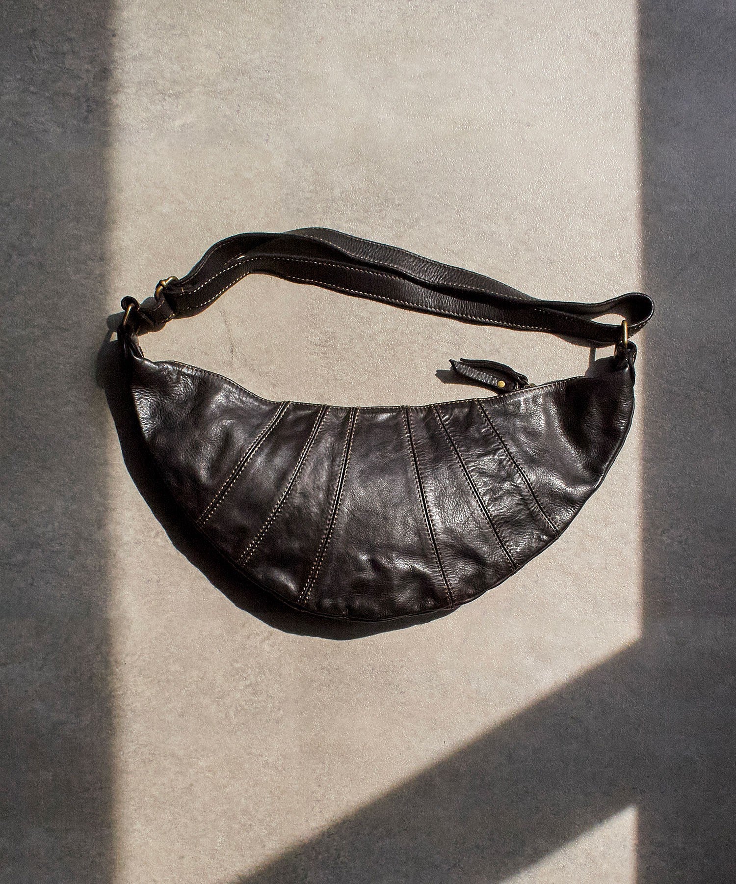 MILLELA FIRENZE/GARMENT DYED SHOULDER BAG