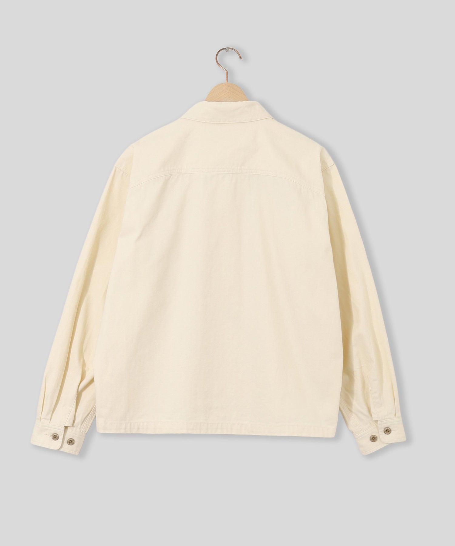 BAL/バル/CREW HERRINGBONE OVER SHIRT BAL-2186