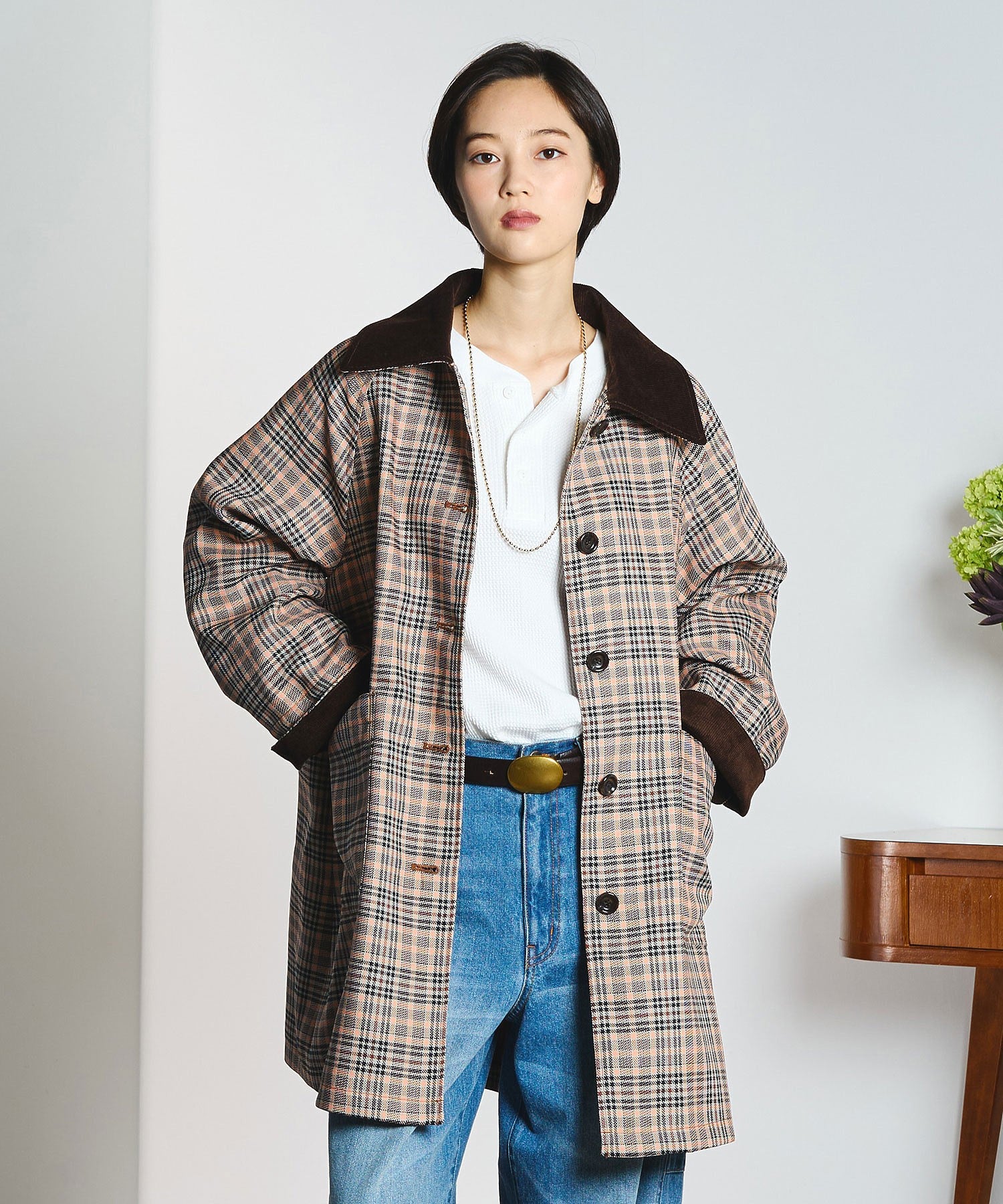 model:166cm 着用サイズ:S