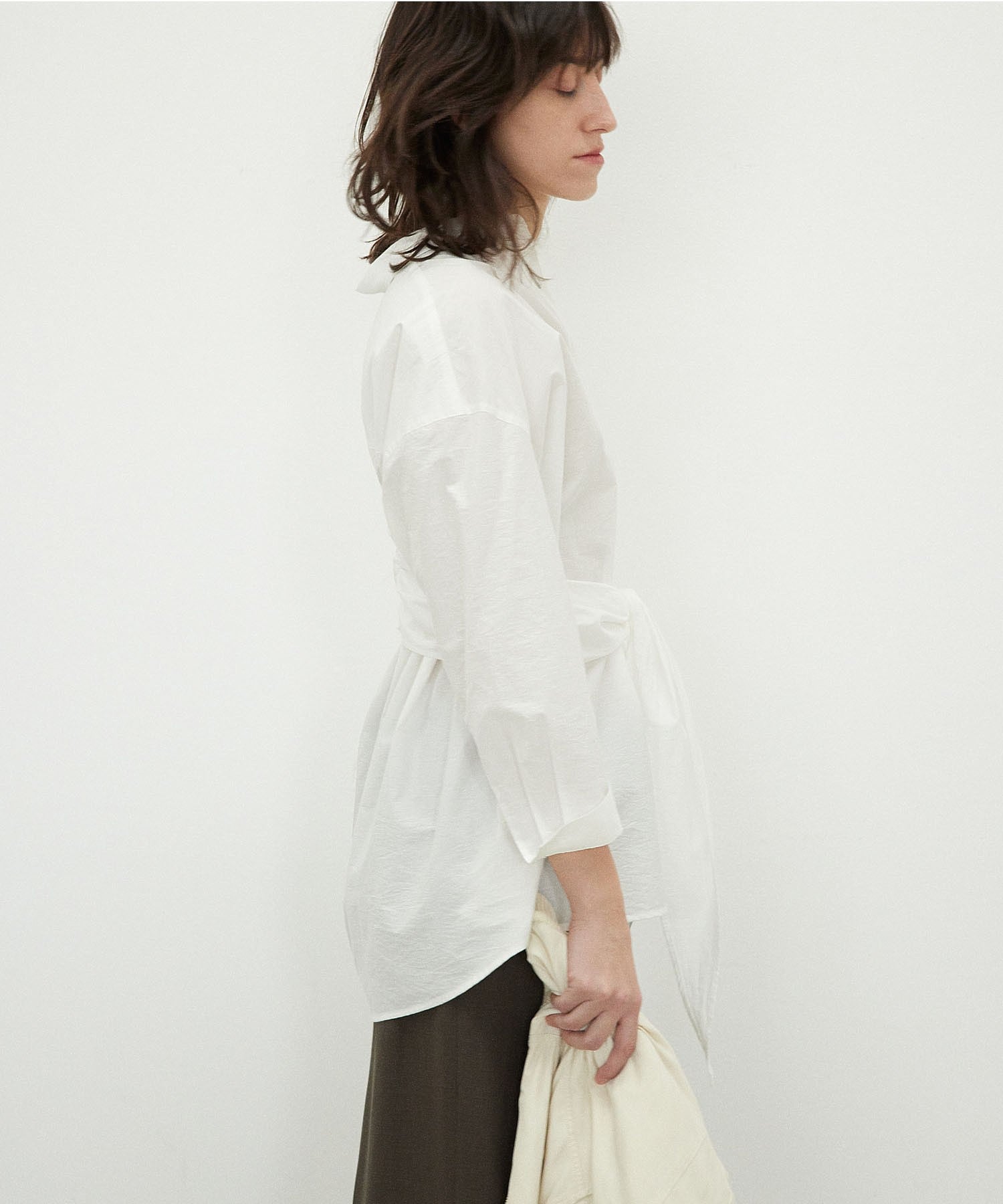 GENE HEAVENS/BUST AND WAIST 3WAY TIE SHIRT