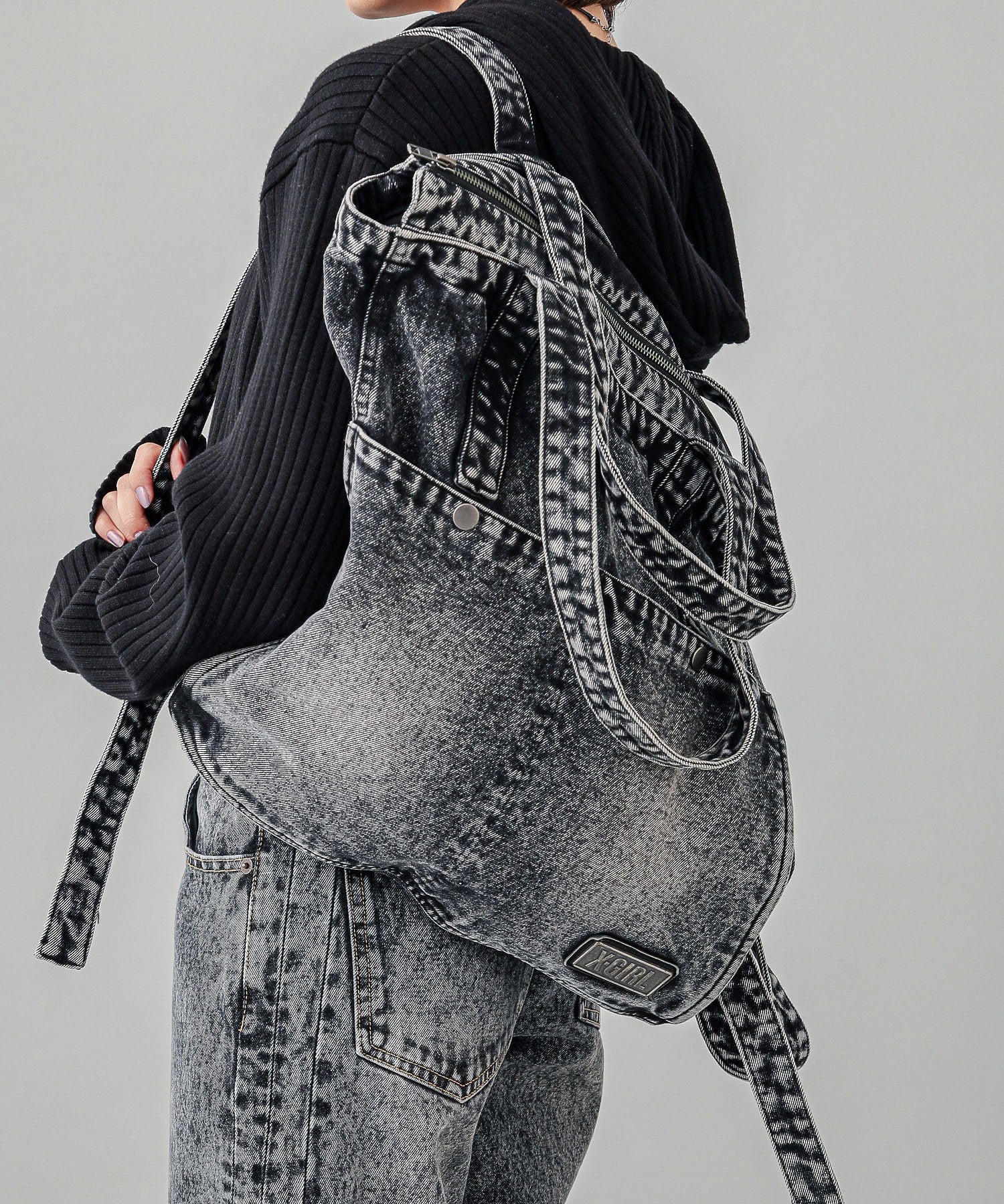 2WAY DENIM BAG