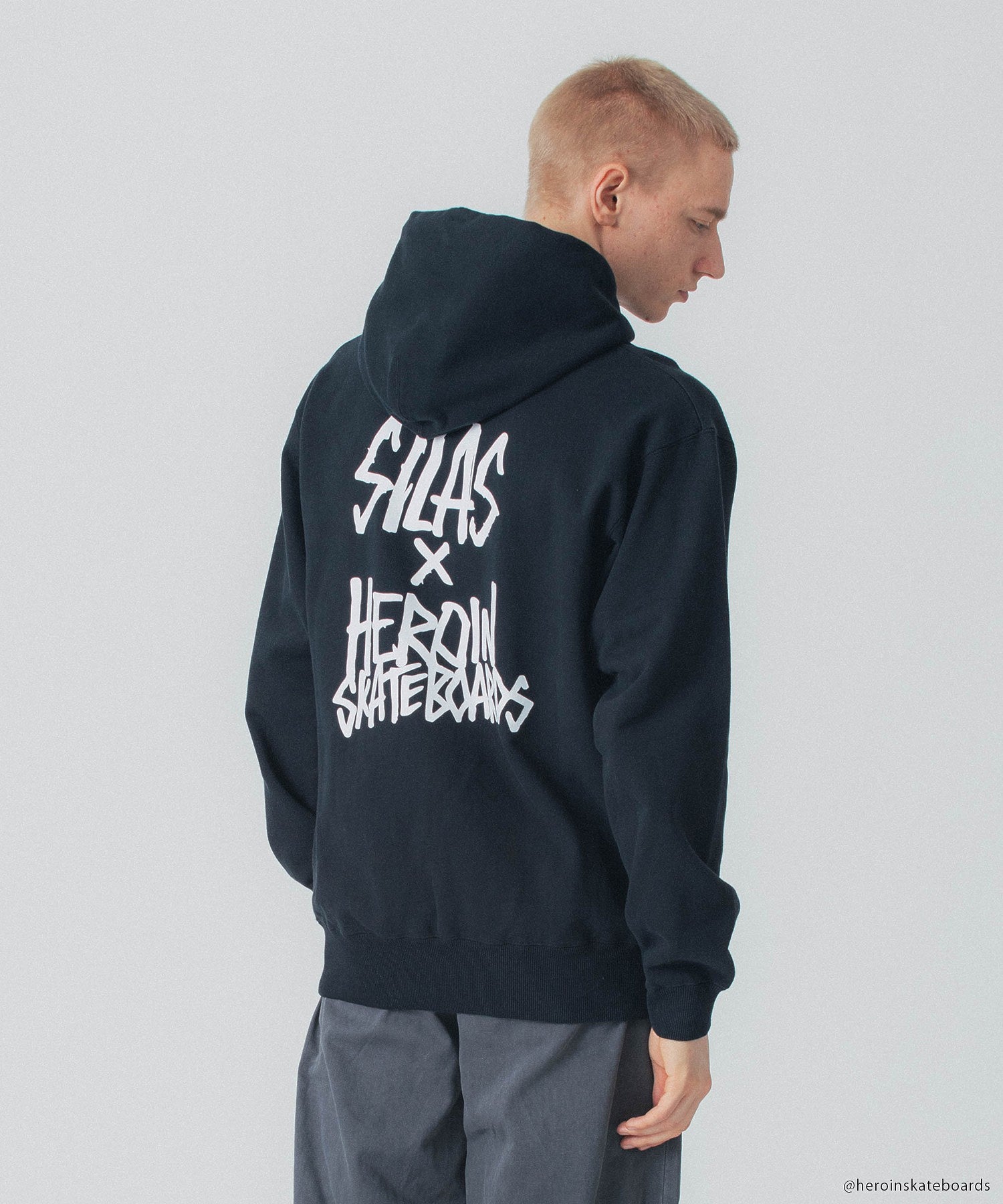 SILAS×HEROIN HOODIE