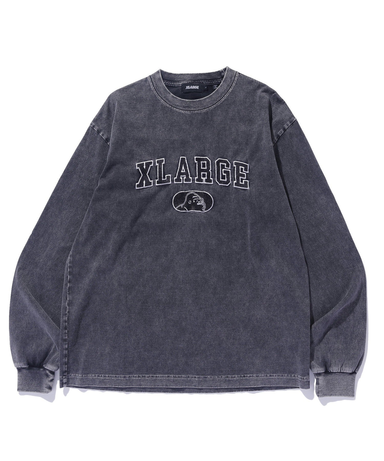 OVERDYED COLLEGE LOGO L/S TEE