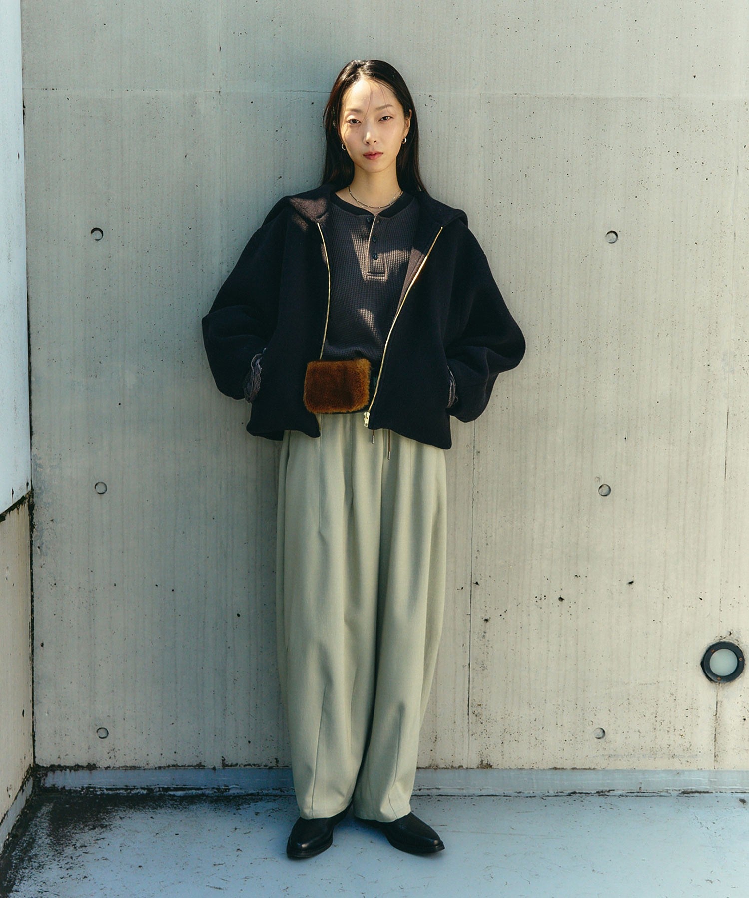 mici/BARREL PANTS