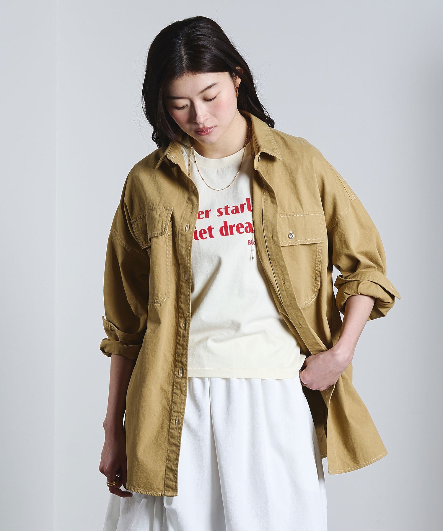 model:171cm 着用サイズ:ONE SIZE