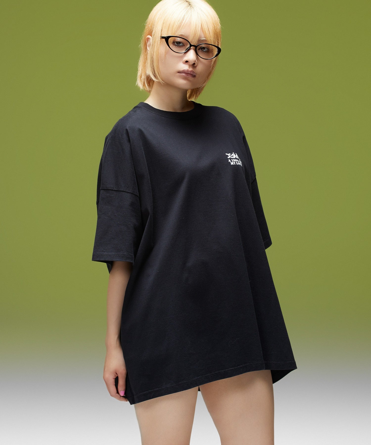 LEOPARD CIRCLE LOGO AND FACE S/S TEE DRESS