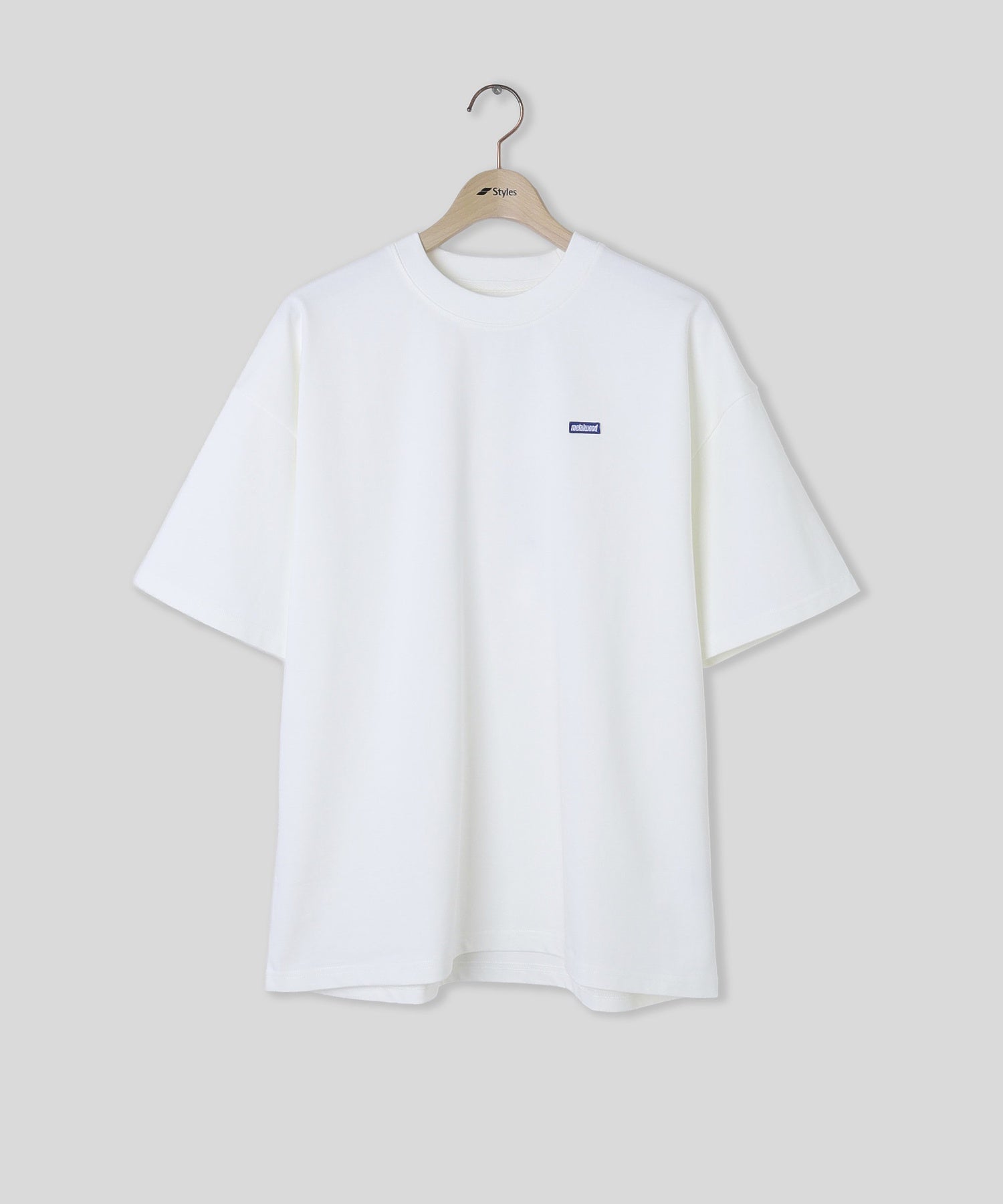 METALWOOD/メタルウッド スタジオ/HEAVYWEIGHT MINI METAL LOGO T-SHIRT 26SS-03-01