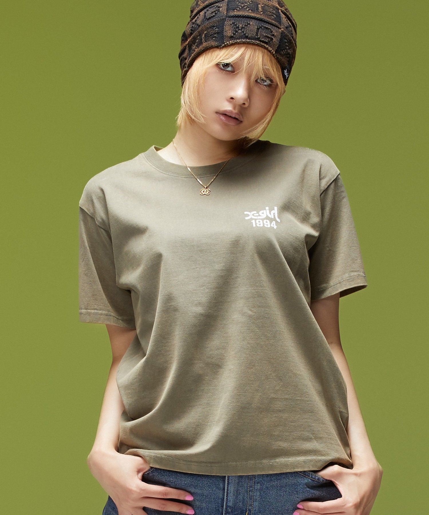 FADED STENCIL LOGO S/S TEE