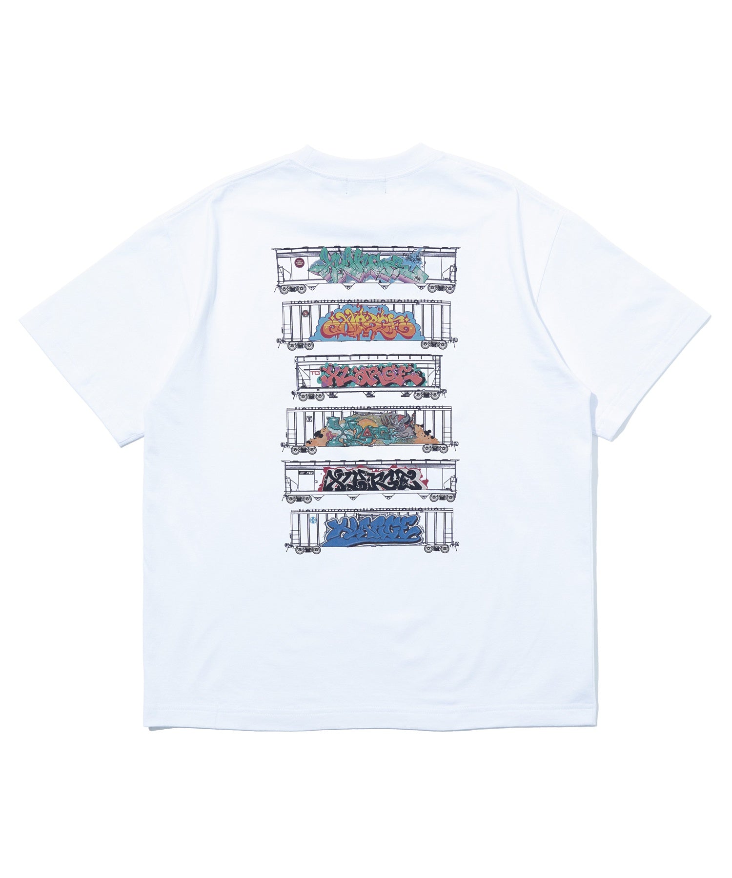 XLARGE×TINY GIANTS S/S TEE calif-ART