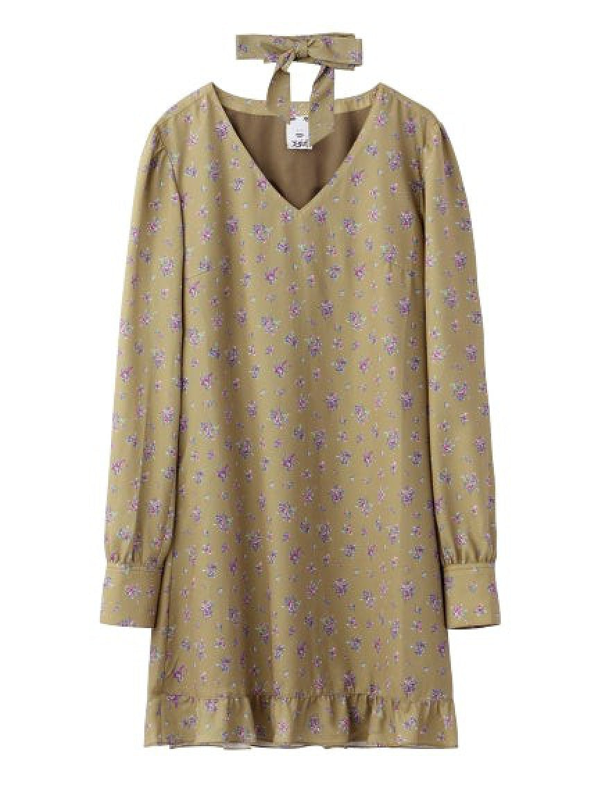 FLORAL MINI DRESS X-girl