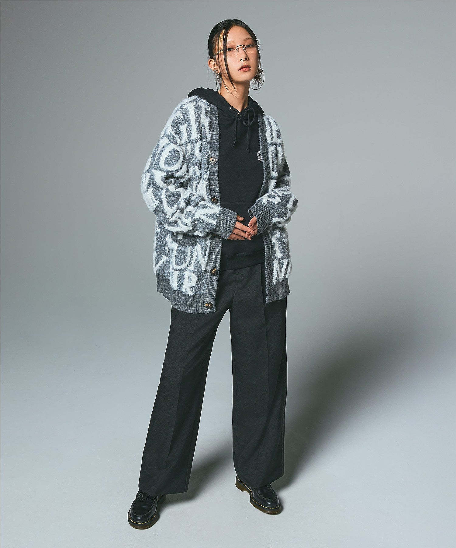 HEART SPRAY LOGO SWEAT HOODIE