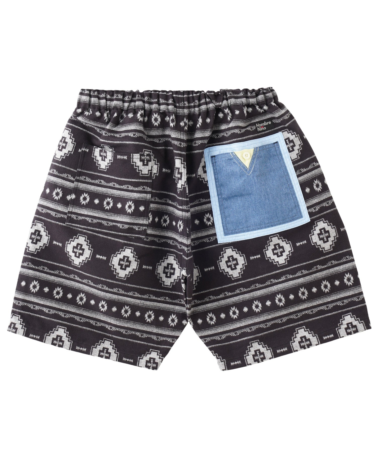 Hombre Nino/オンブレニーニョ/JACQUARD EASY SHORTS/HN0241-PT0009