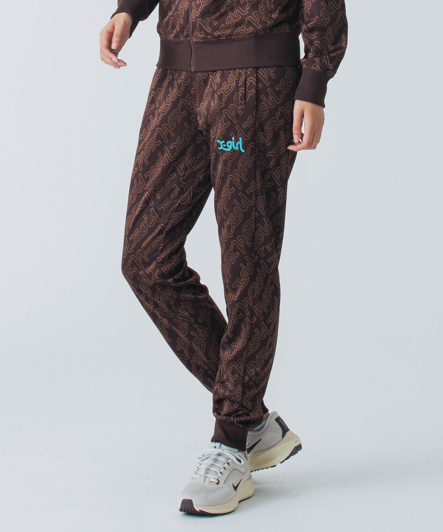 JACQUARD TRACK PANTS