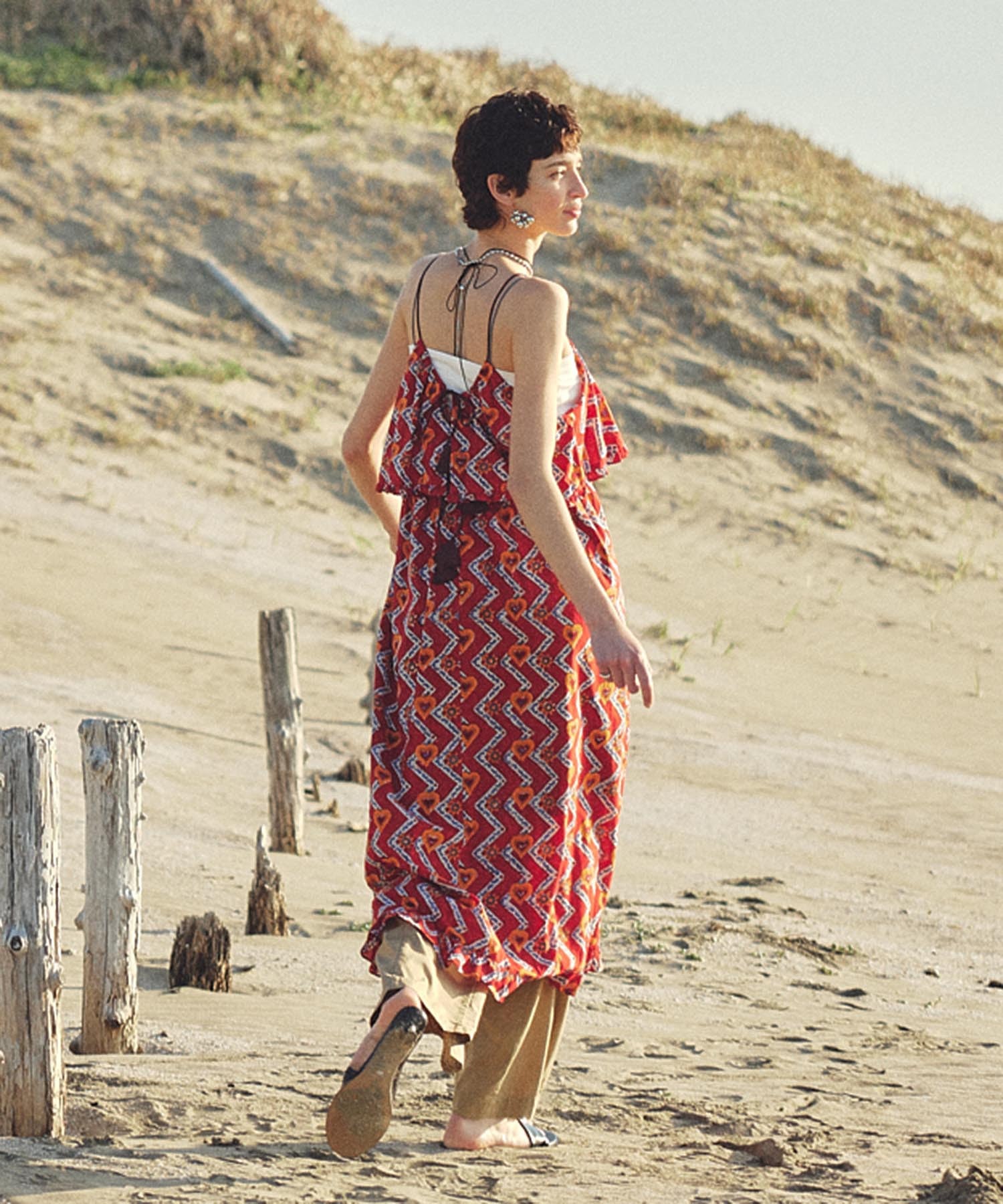 HEART PRINT DRESS