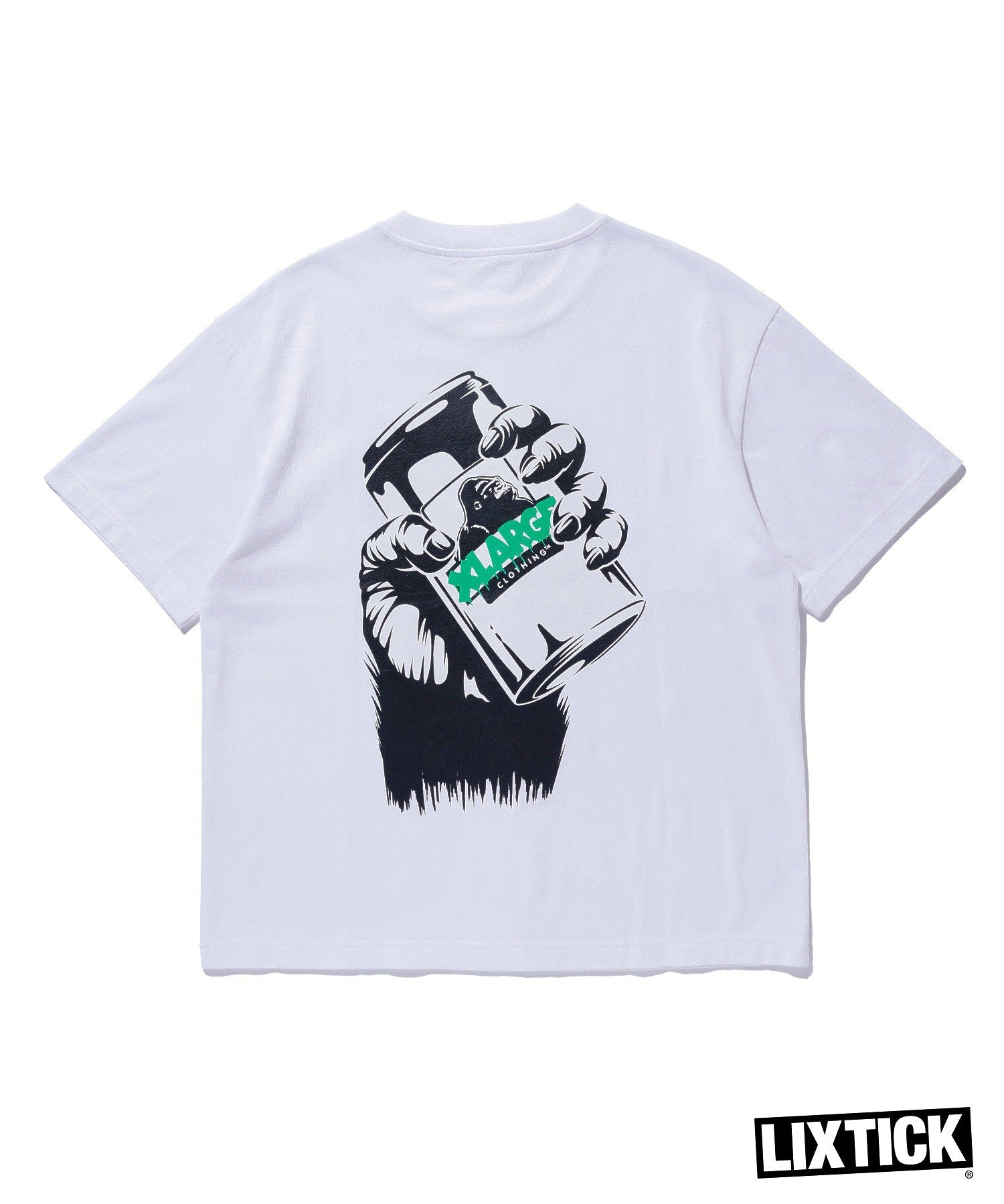 XLARGE×LIXTICK GRAB OG CAN S/S TEE