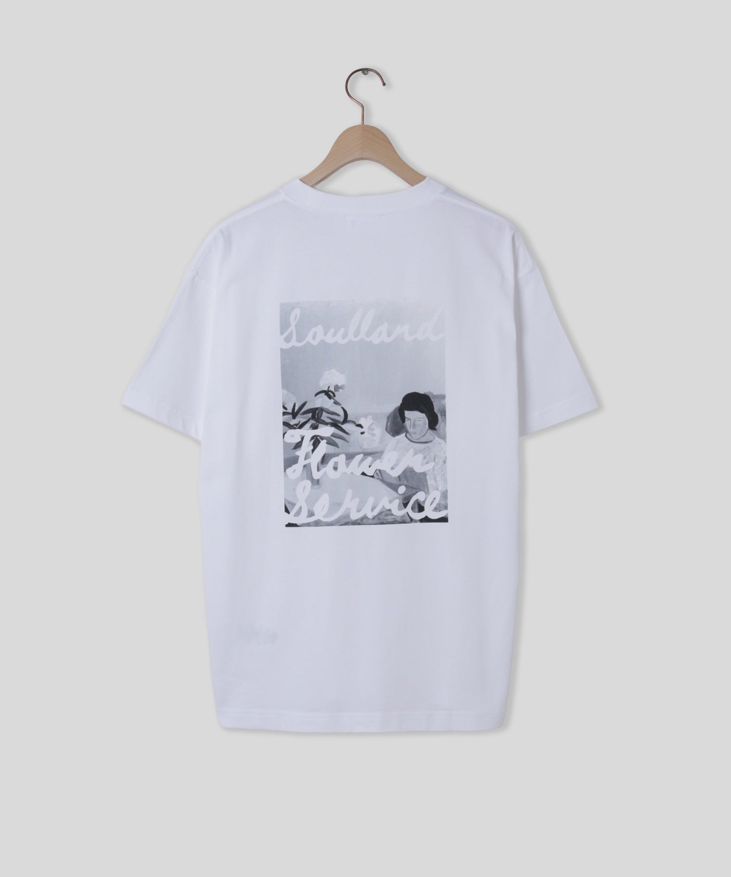 SOULLAND/ソウルランド/KAI monochrome T-shirt 61007-1063