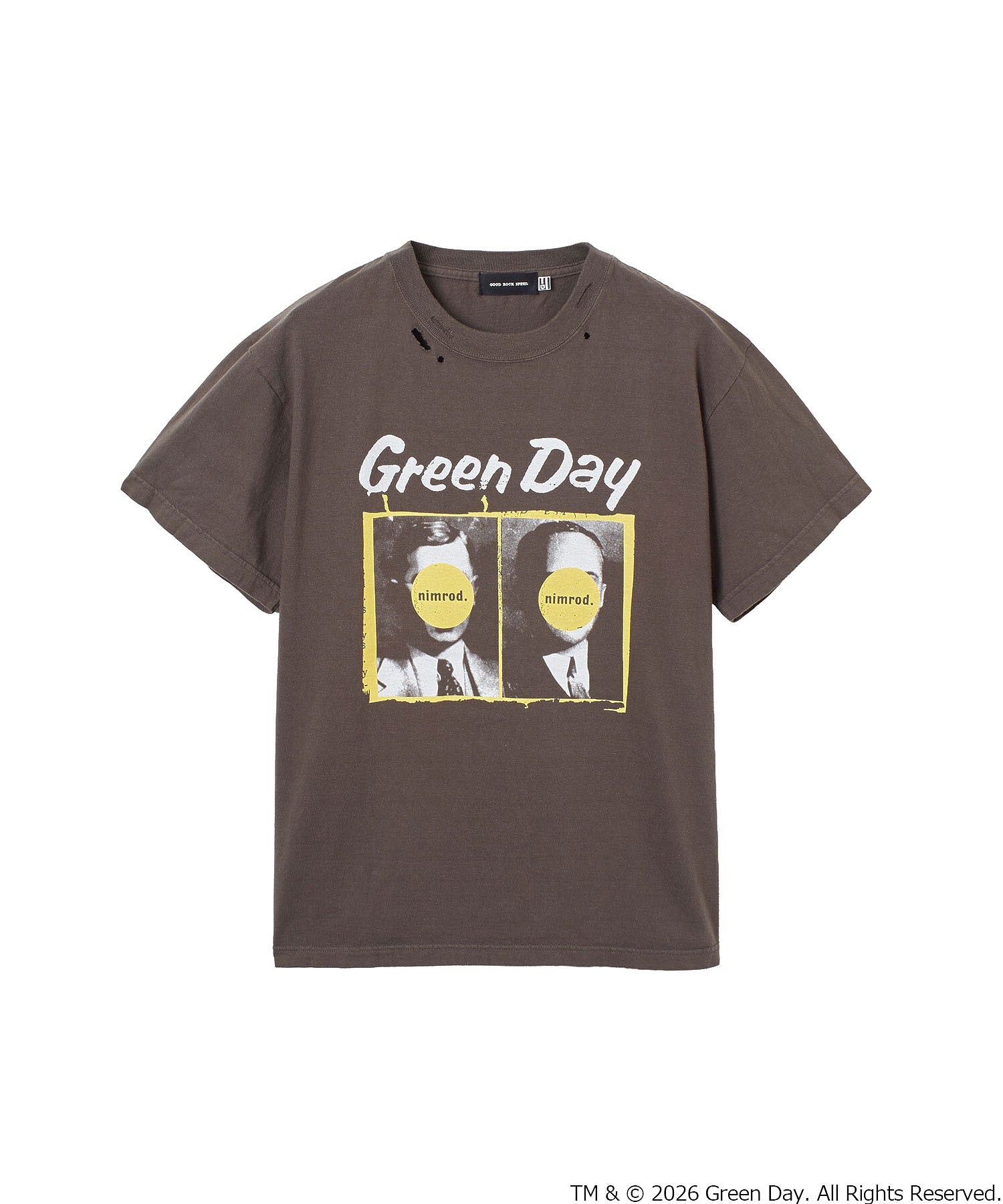 GOOD ROCK SPEED/GREENDAY TSHIRT