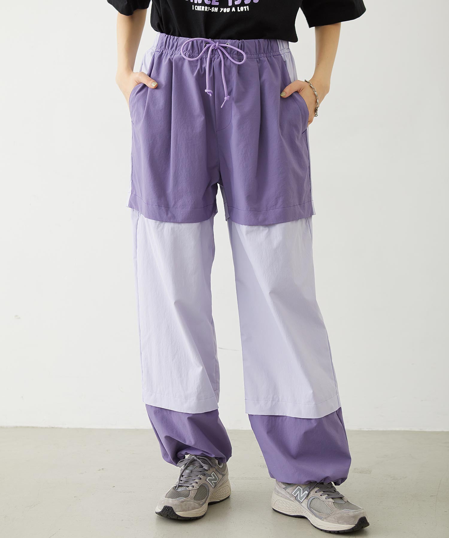 BICOLOR PANTS