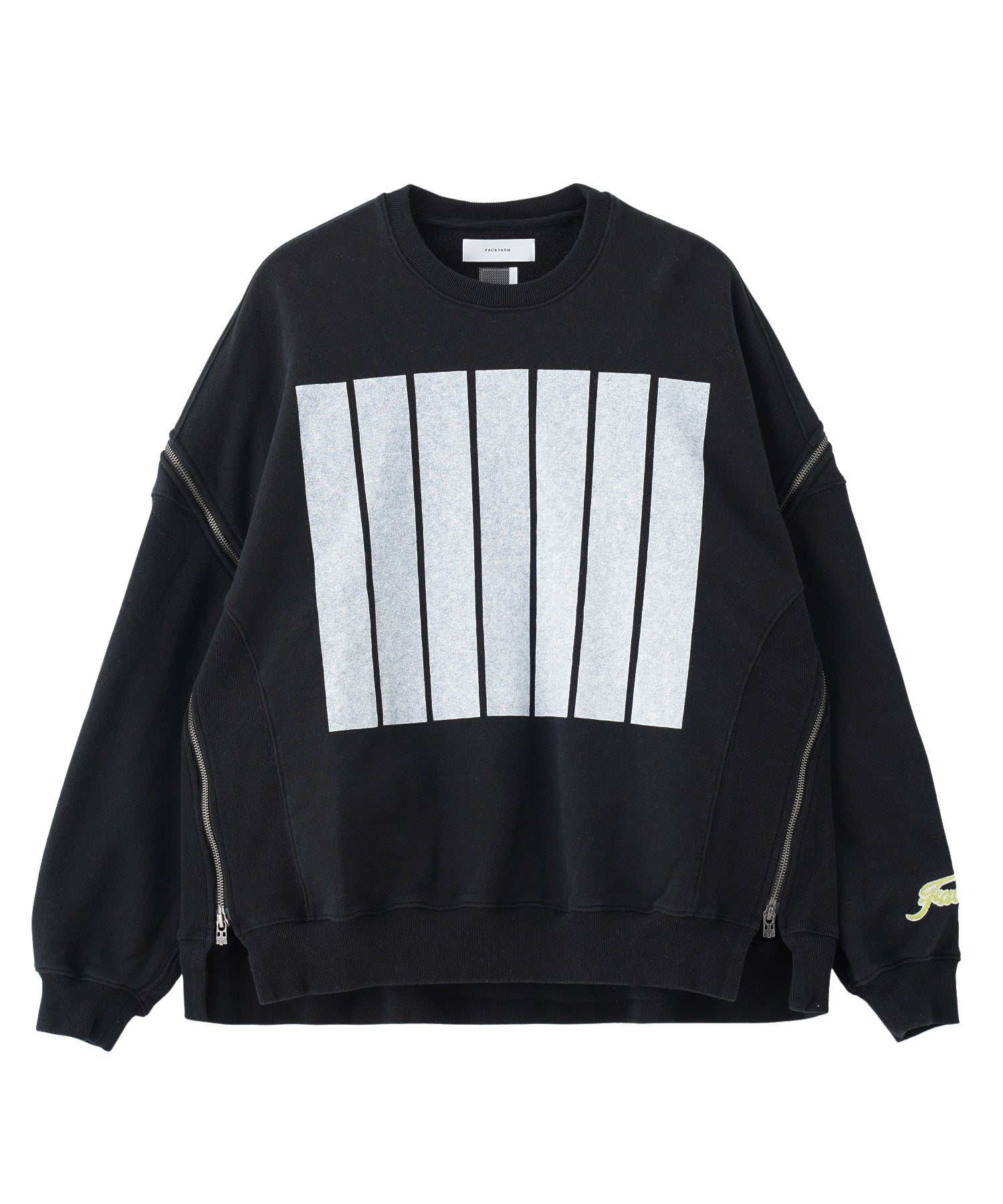 FACETASM/ファセッタズム/7 BARS ZIPPER SWEAT/KR-SW-U03