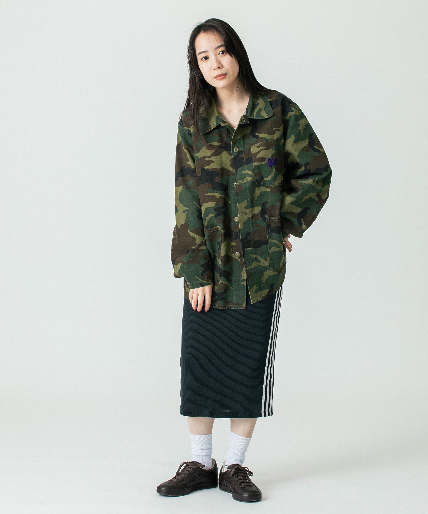 NEEDLES/ニードルズ/D.N. Coverall-Cotton Ripstop/QV149