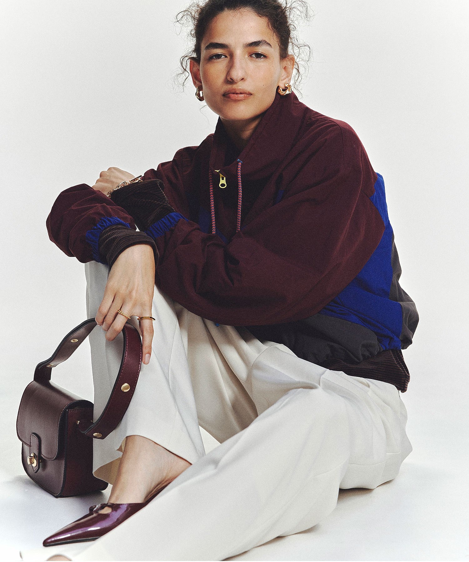 BASIC TUCK PANTS