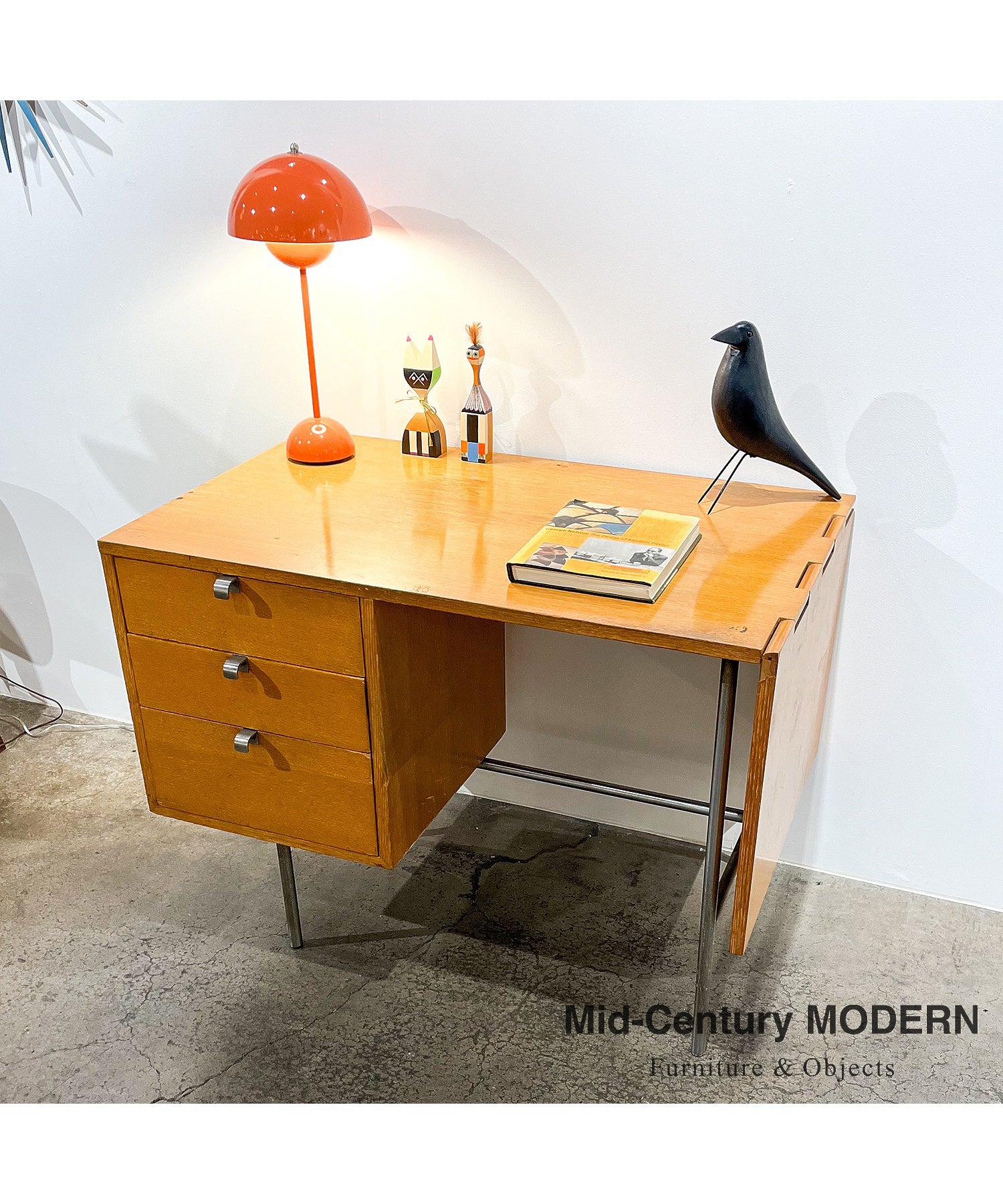 Nelson Drop Leaf Desk Model. 4753 / Herman Miller / Vintage