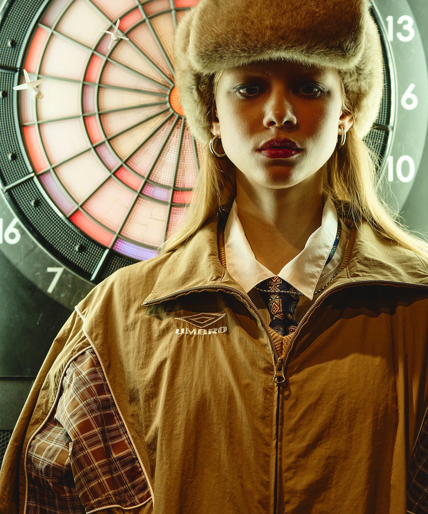 UMBRO × ROSE BUD/ NYLON JACKET