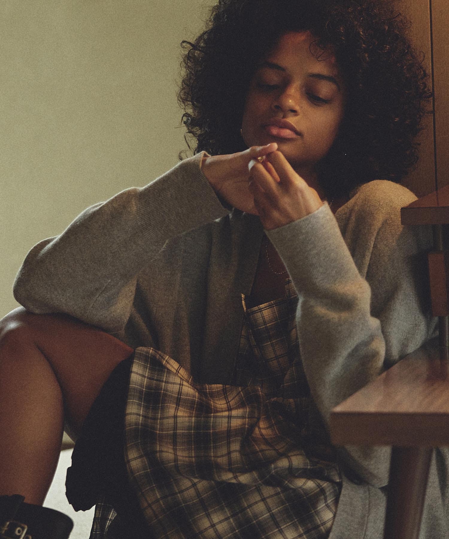 BIJOU BROOCH CARDIGAN