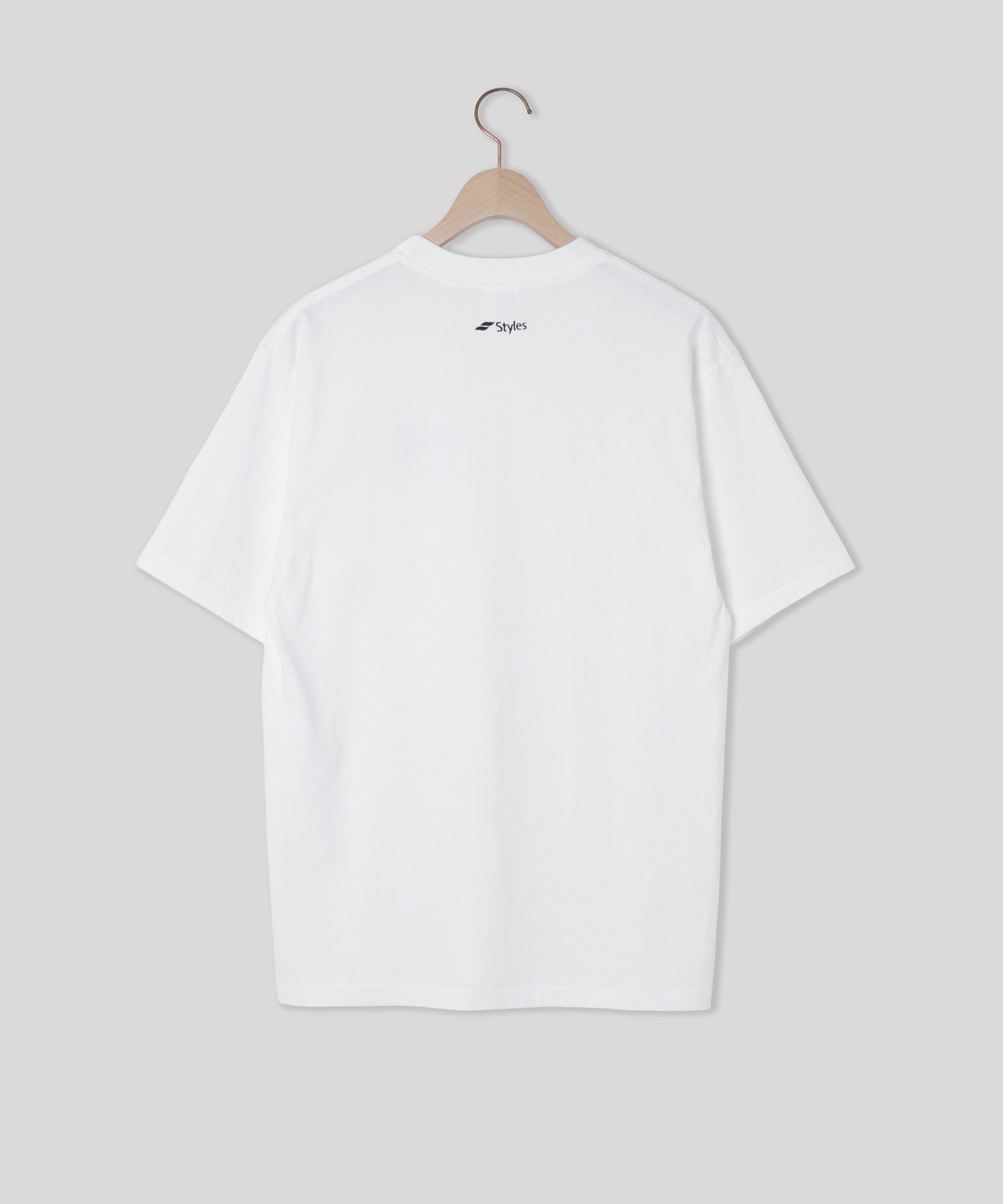 【別注】Styles CRC/コットンリサーチクラブ/EX S/S TUBULAR T-SHIRT JPC-001 WHT